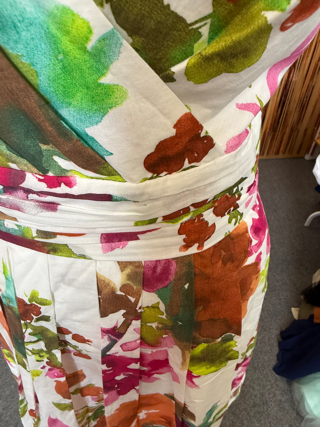 Next sleeveless floral occasion dress