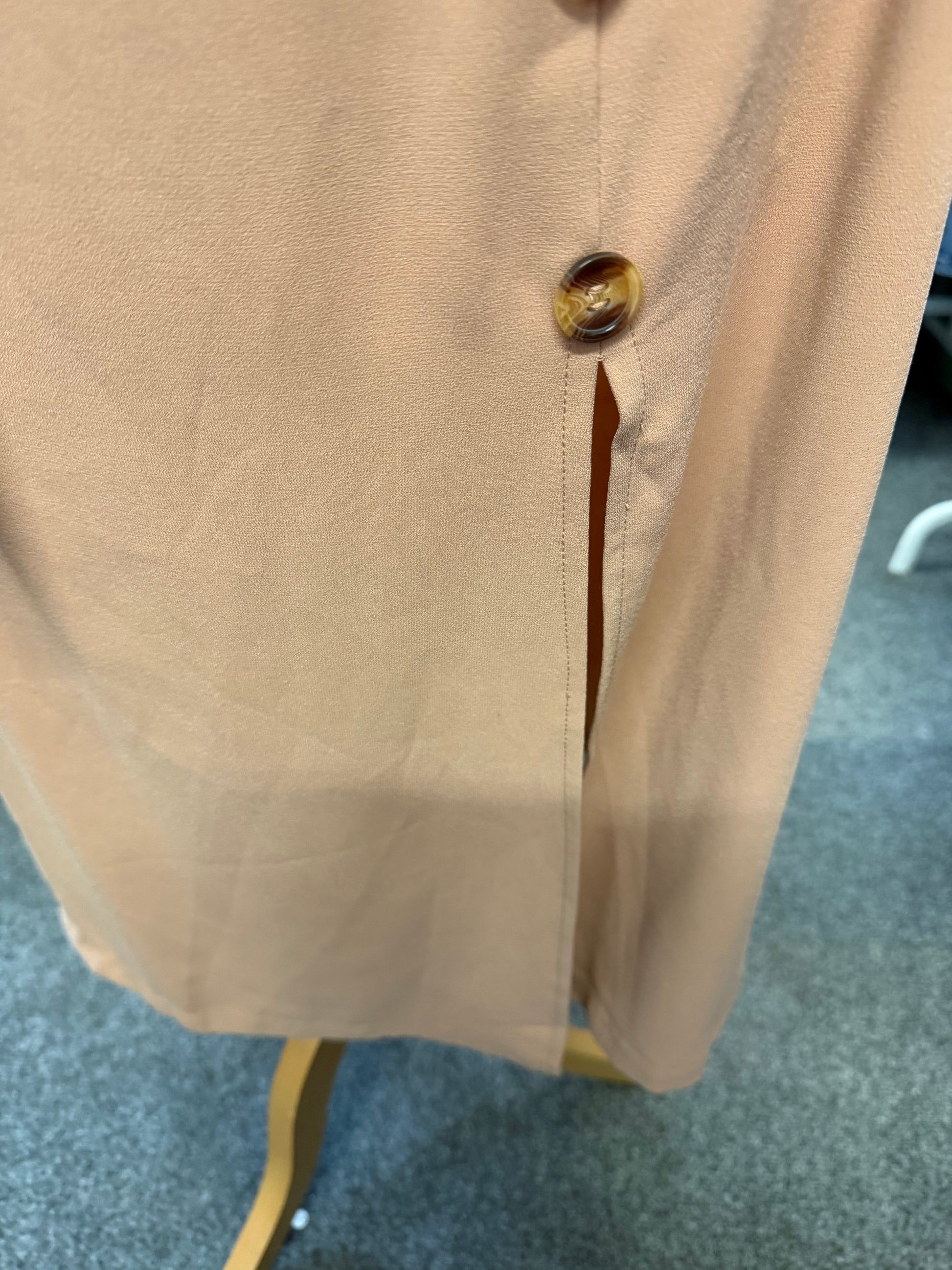 Boohoo button detail strappy midi dress