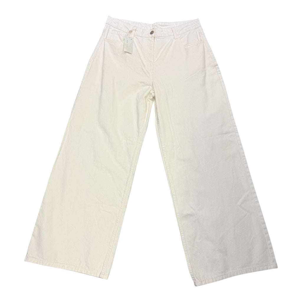 Twenty Days white wide leg jeans