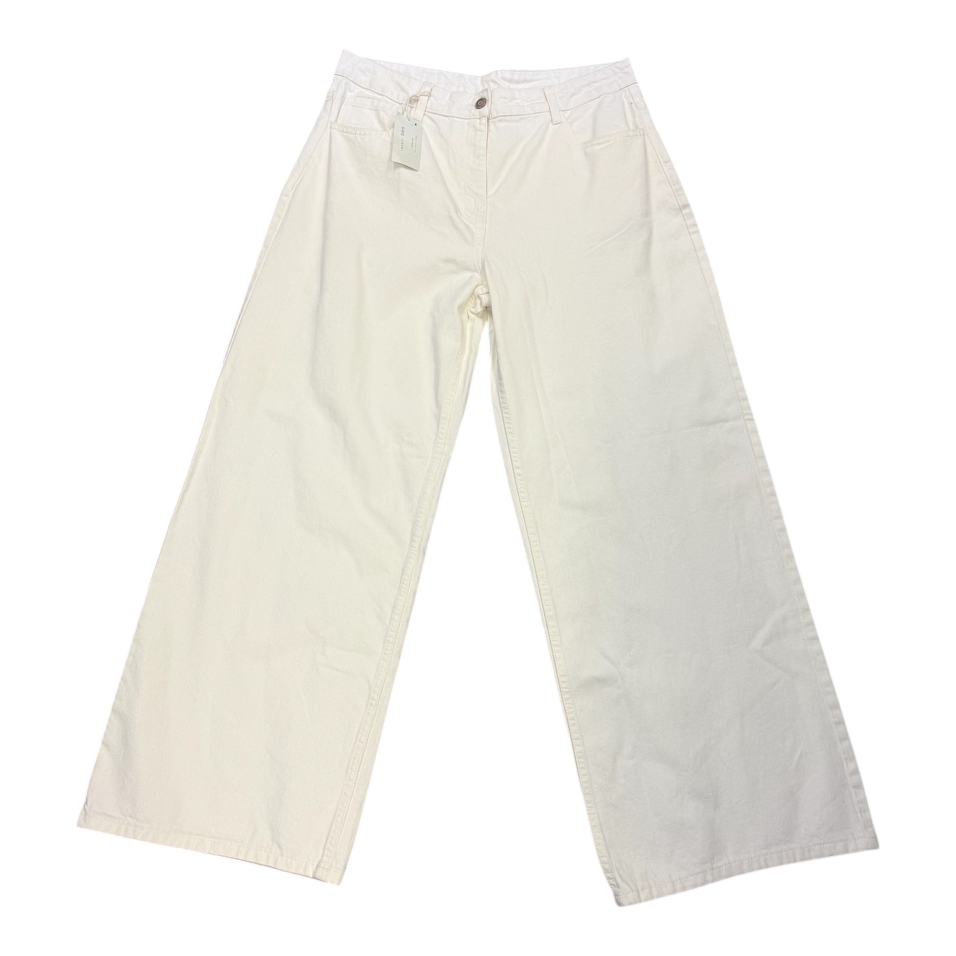 Twenty Days white wide leg jeans