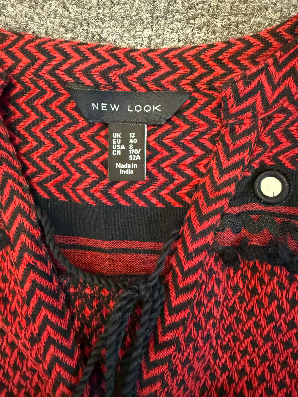 New Look mirrored long sleeve playsuit