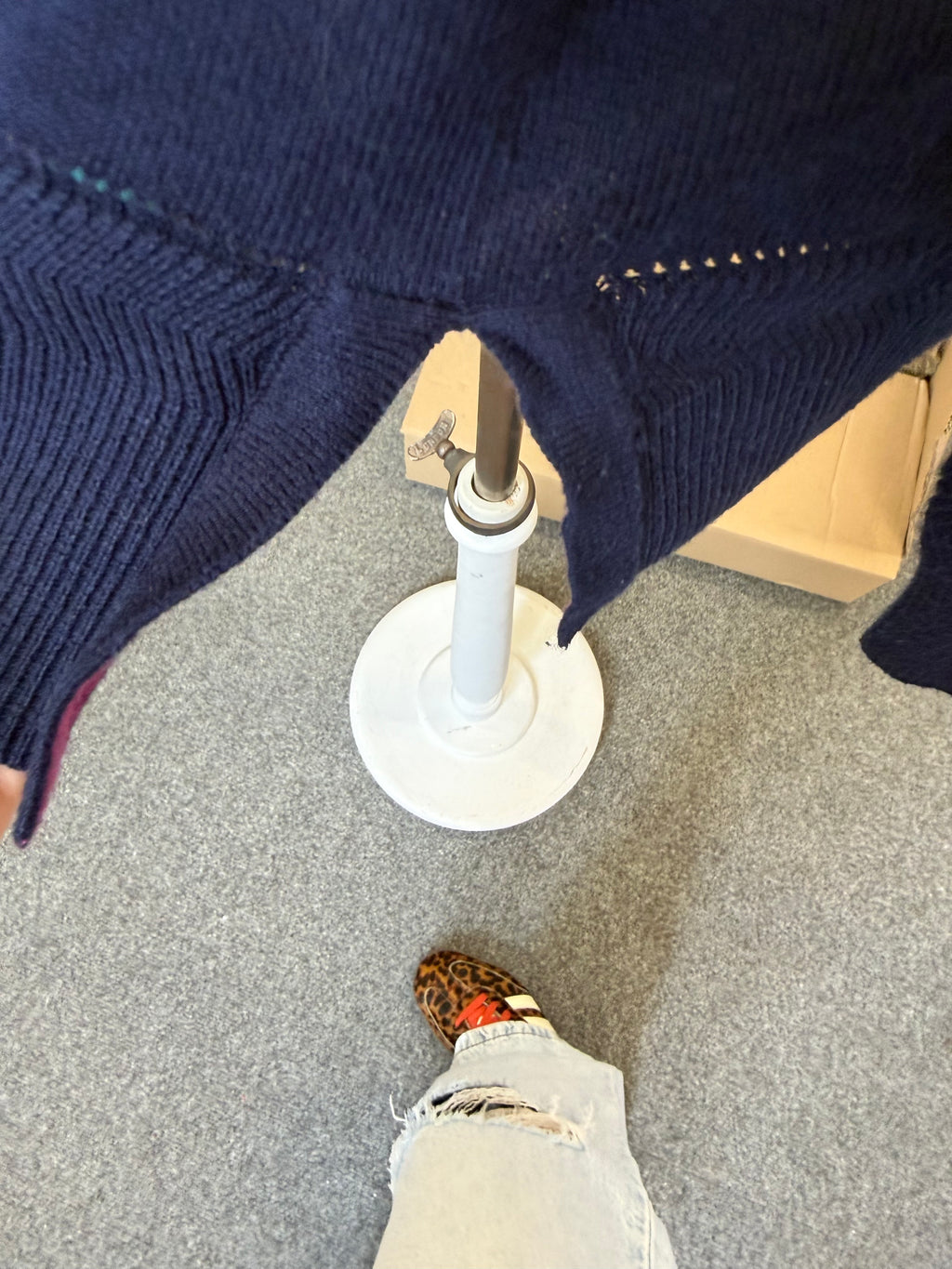 Joules navy jumper