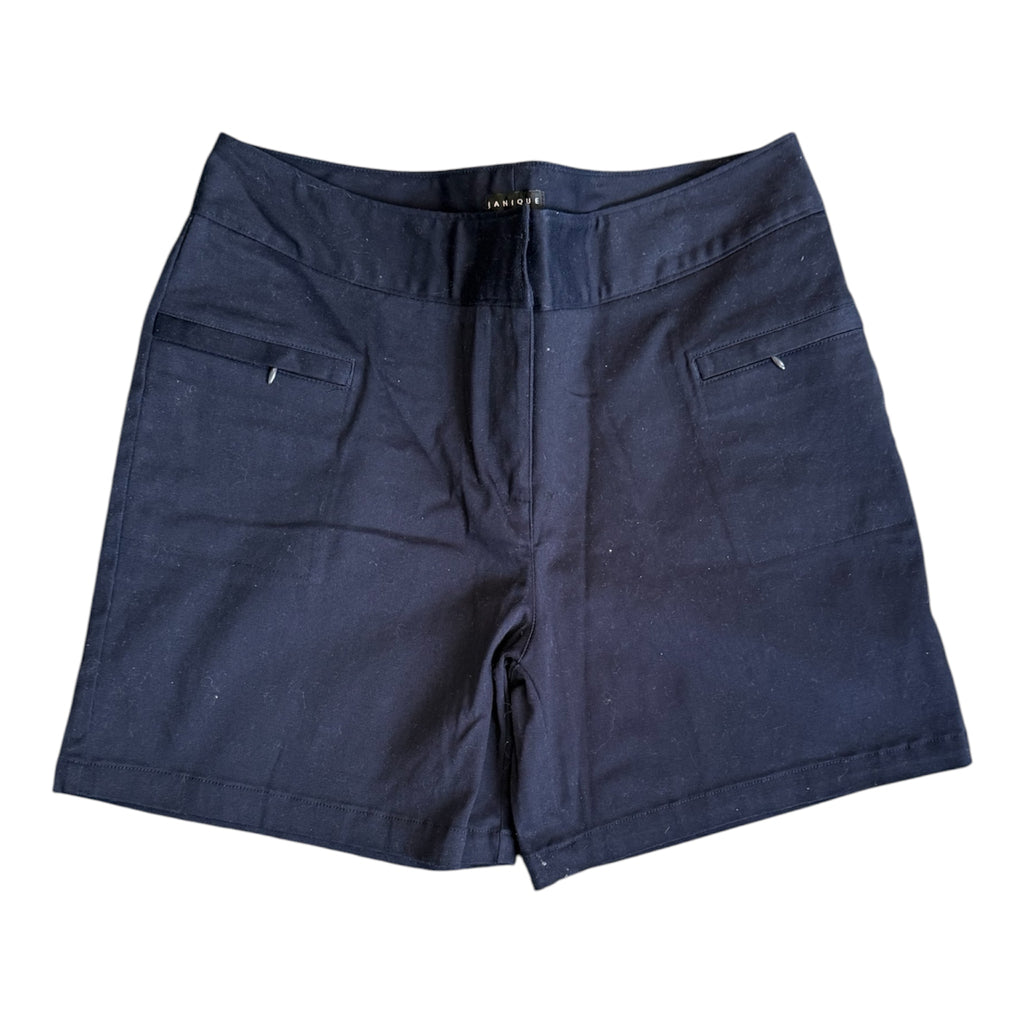 Janique navy smart shorts