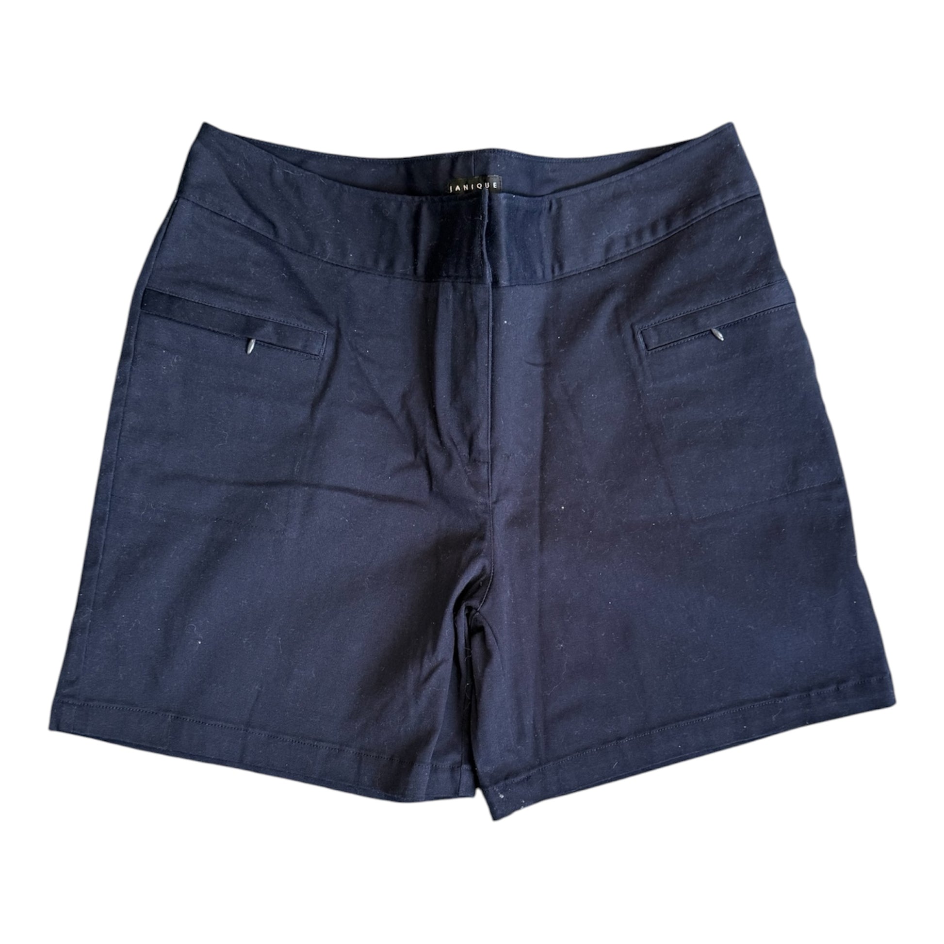 Janique navy smart shorts