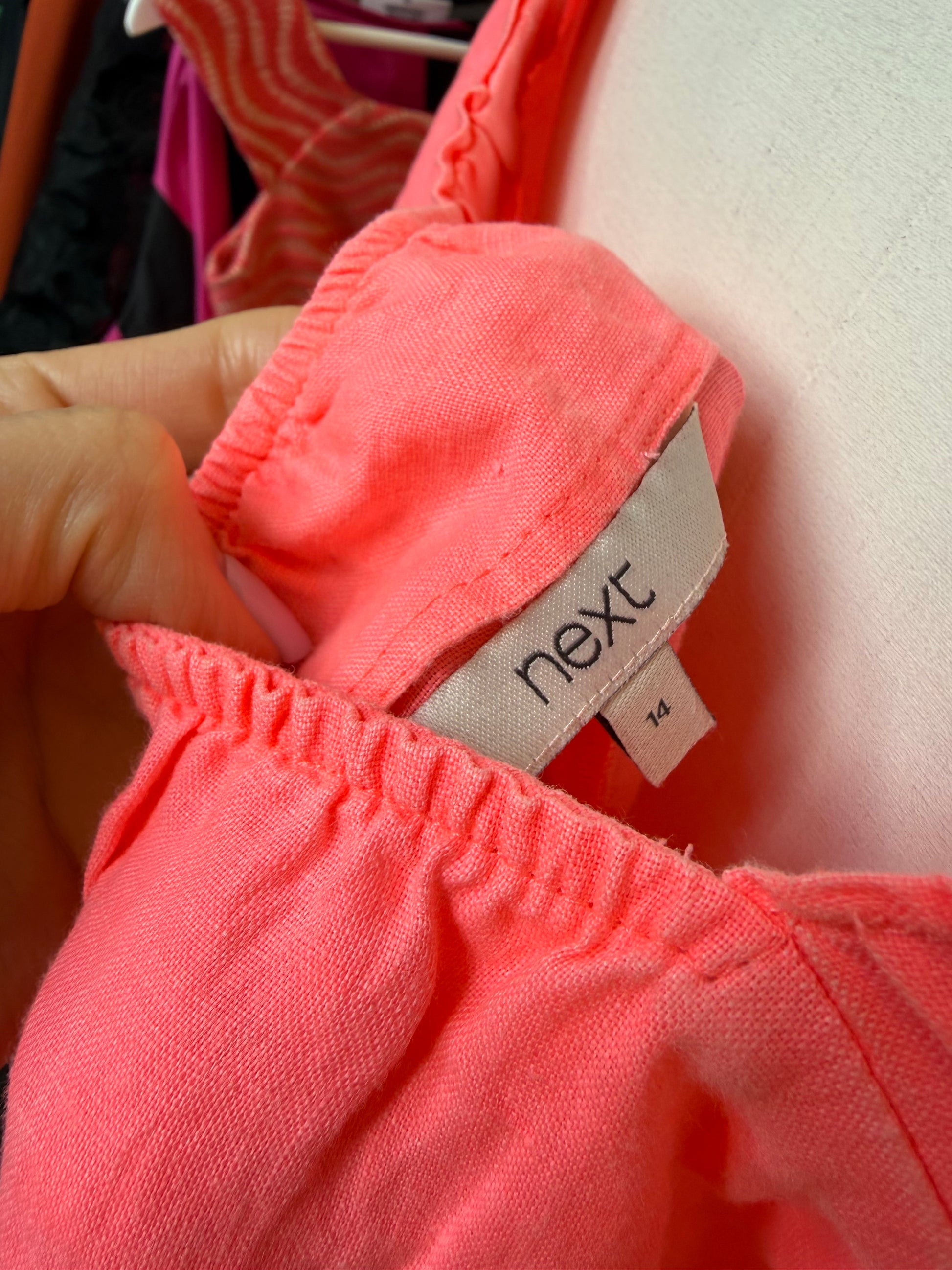 Next bright pink casual top