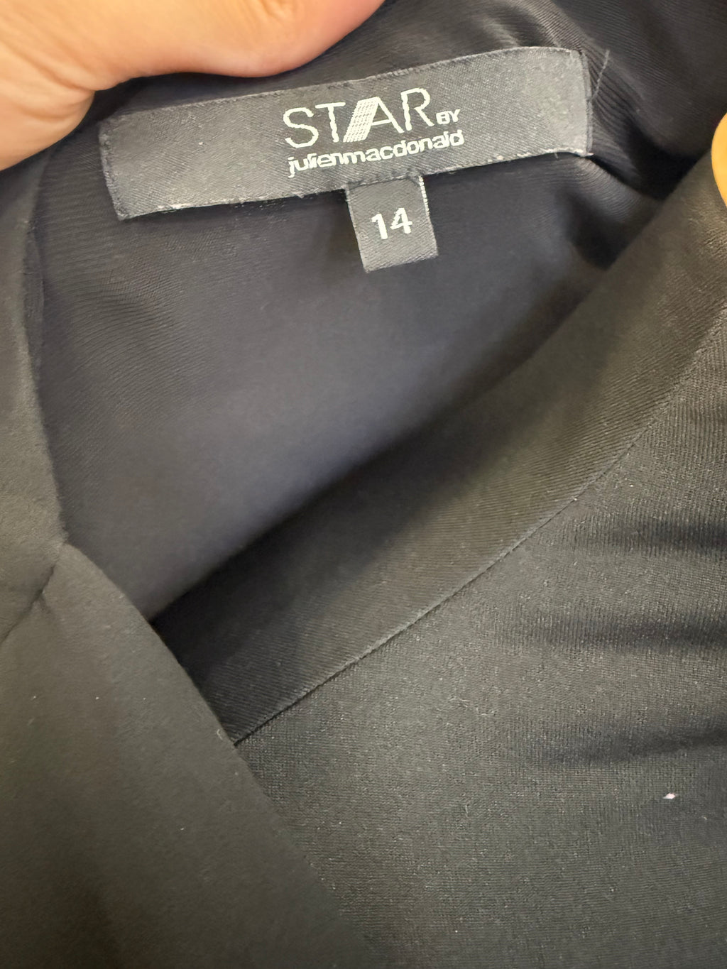 Star by Julien McDonald tiered evening top