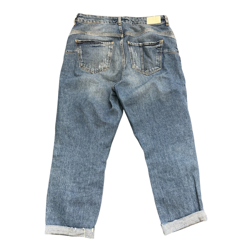 River Island crop ripped jeans