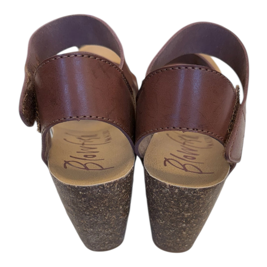 Blowfish brown wedges