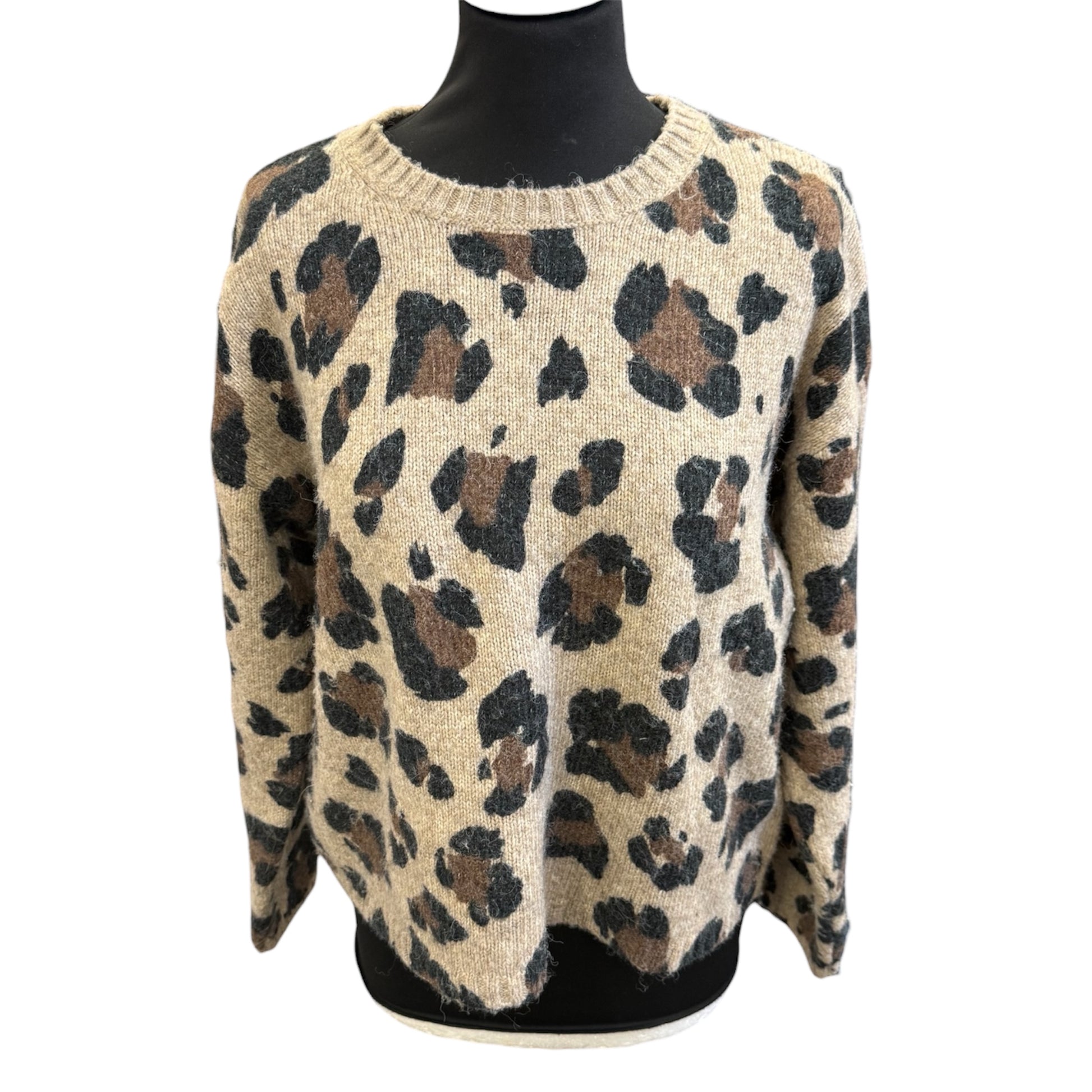 M&S animal print jumper