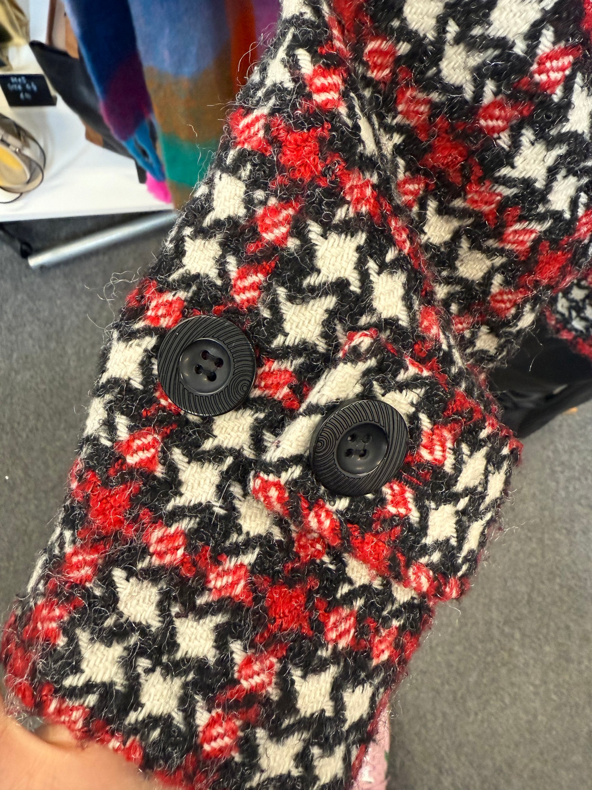 Per Una dogtooth coat