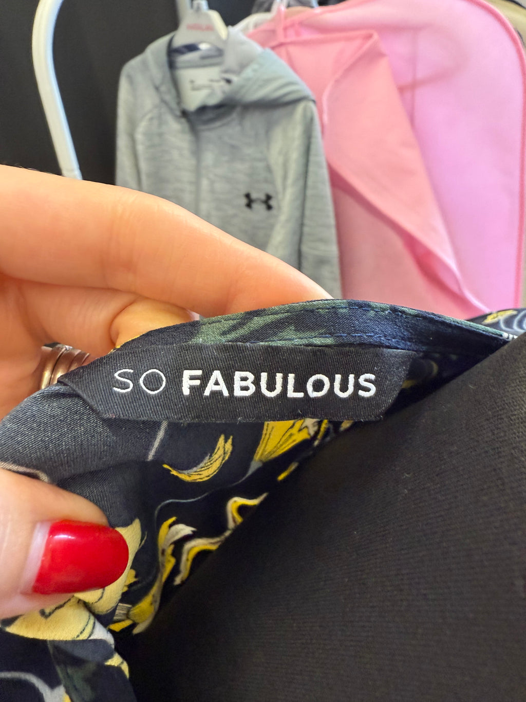 So Fabulous floral short sleeved wrap dress