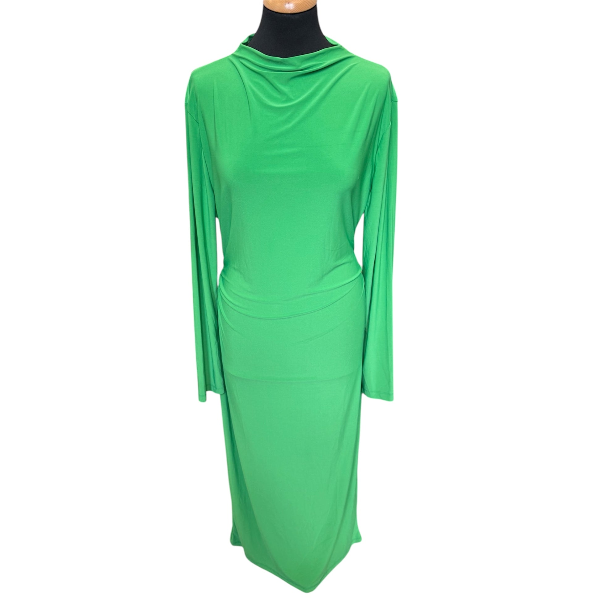 Dorothy Perkins high neck long  sleeve maxi fitted dress