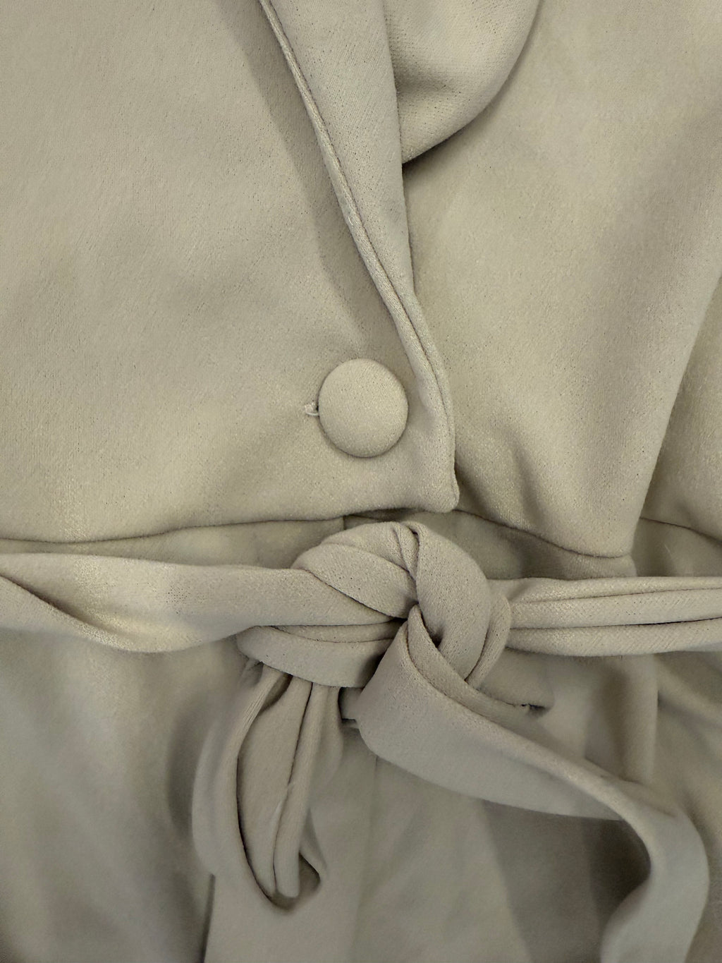 Boohoo belted wide leg cropped jumpsuit