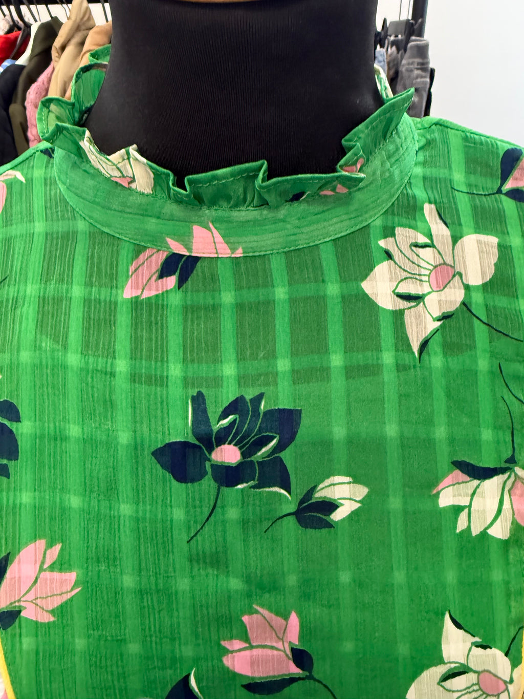 ASOS high neck open back long sleeved mini dress with underslip