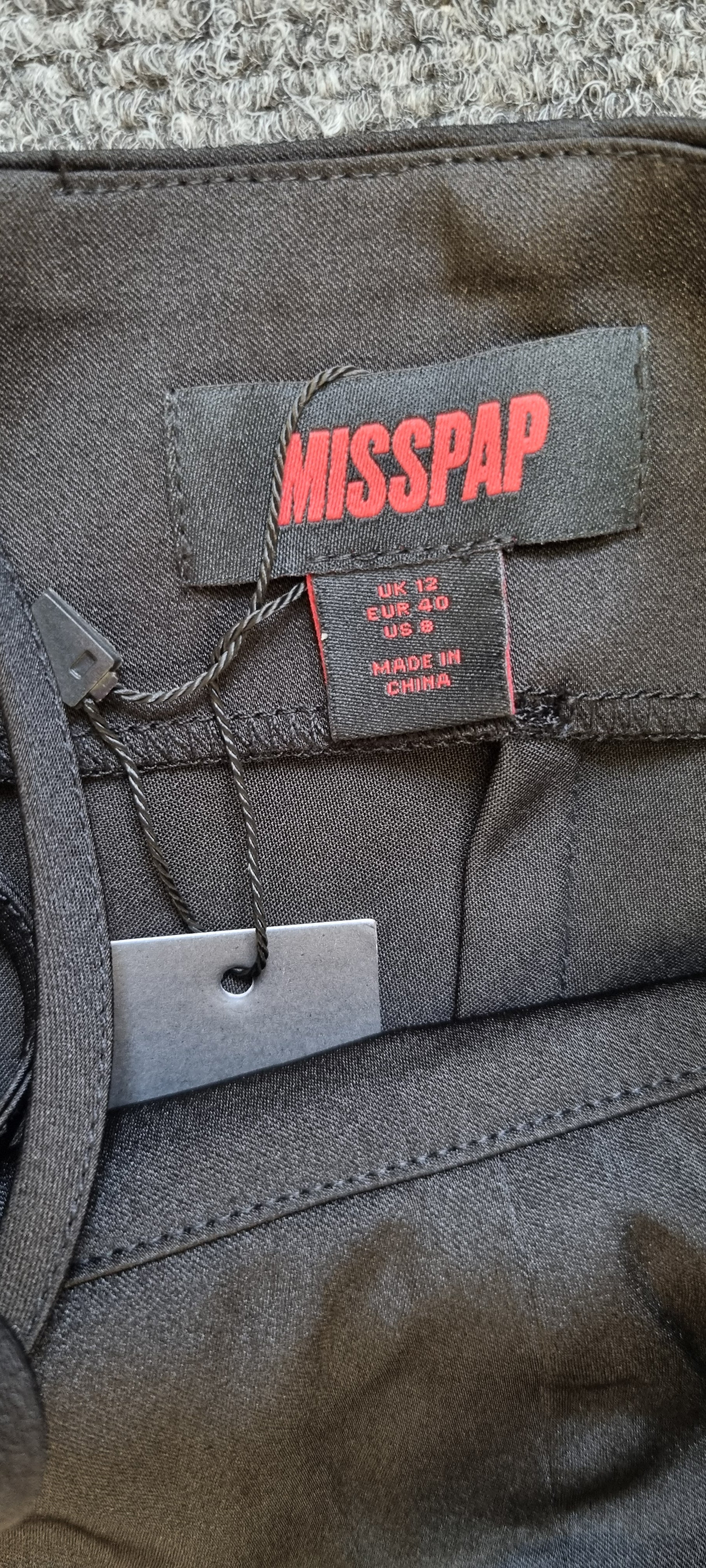 MissPap back halter neck wide legged jumpsuit (brand new with tags)