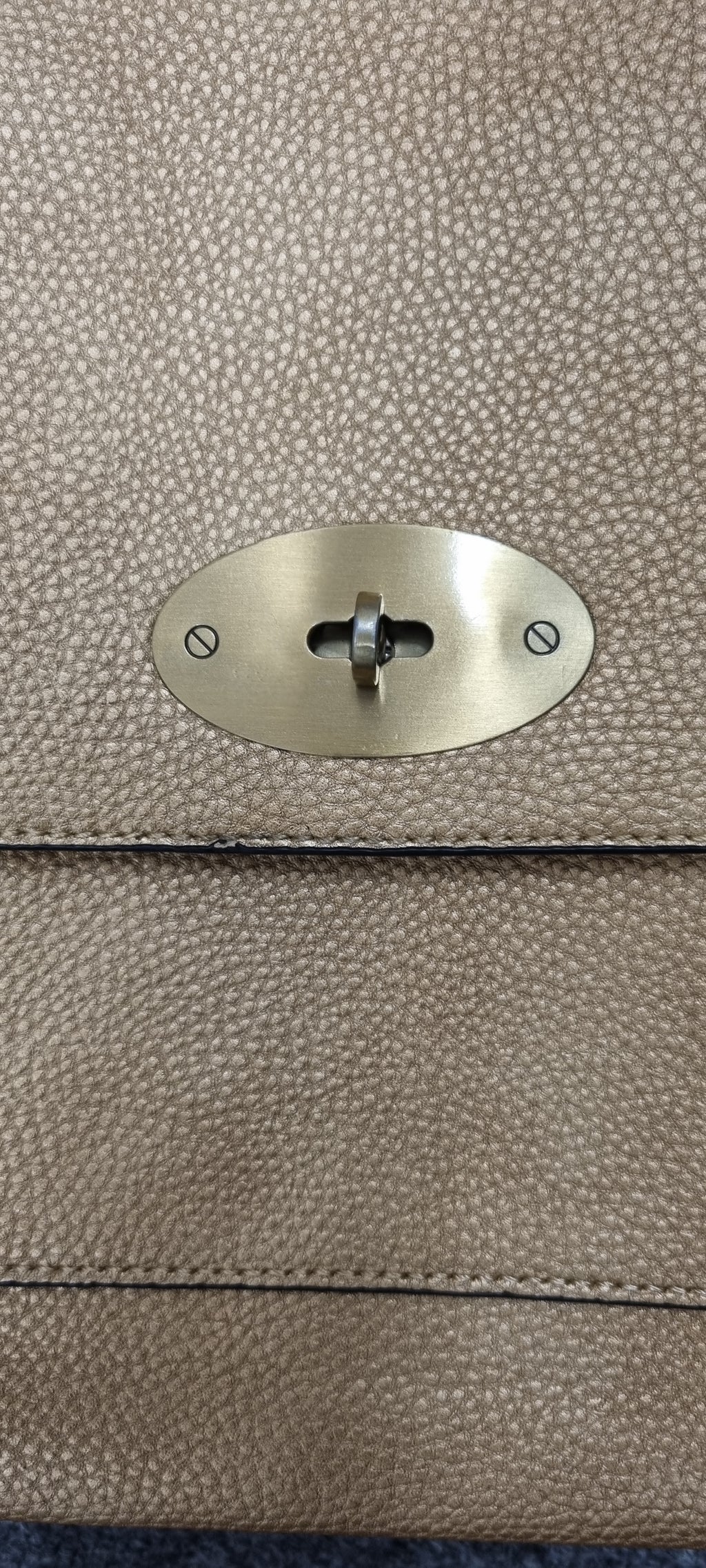 Brand new gold crossbody bag