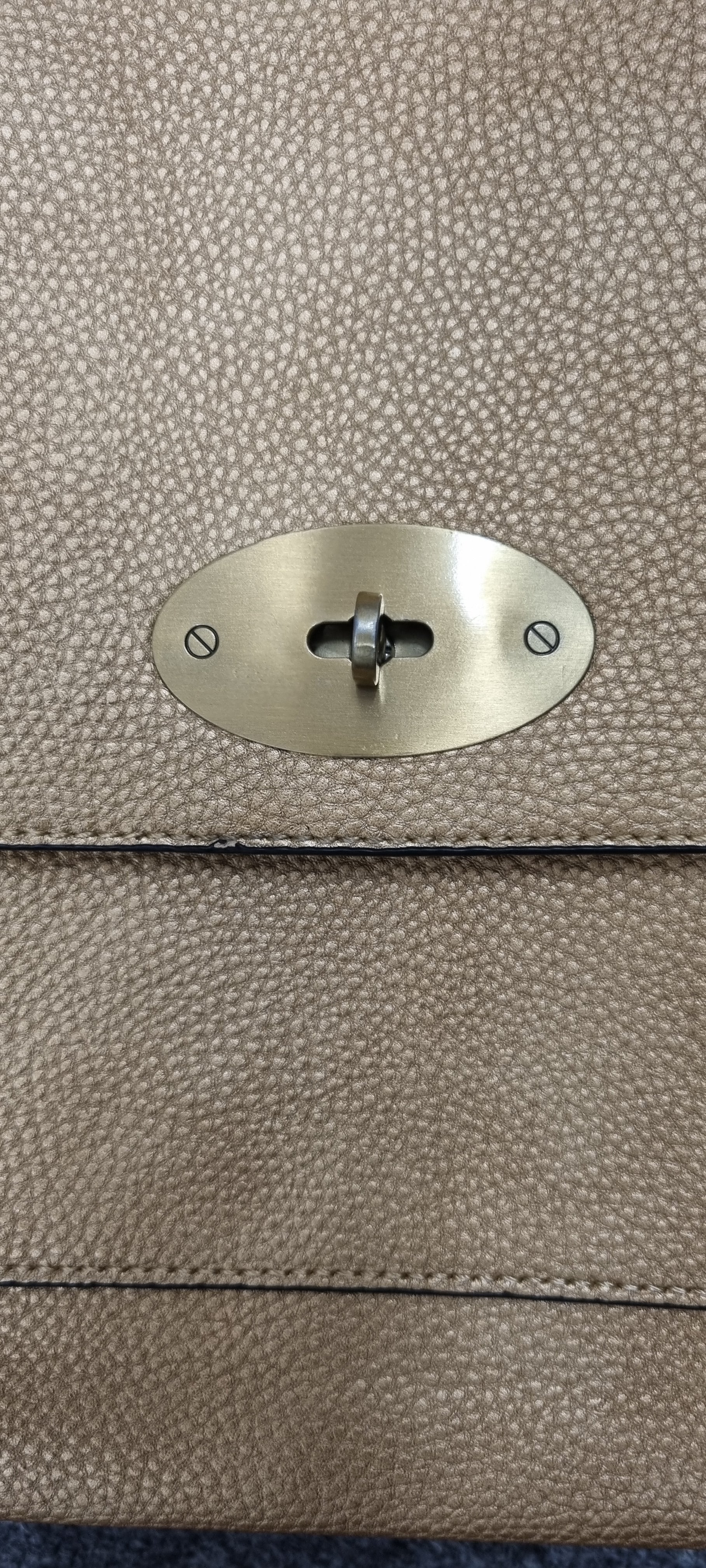 Brand new gold crossbody bag