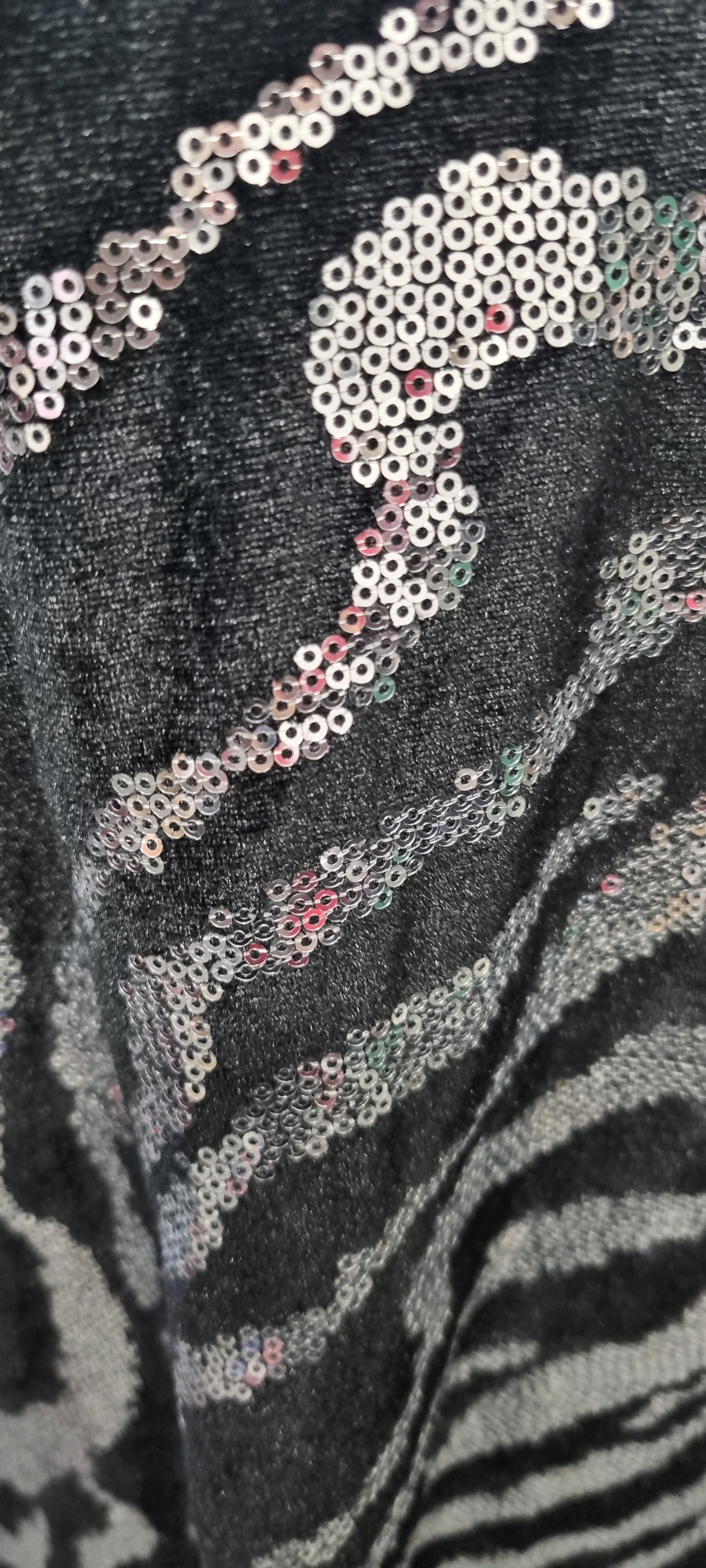 River Island sequin v-neck sleeved mini dress