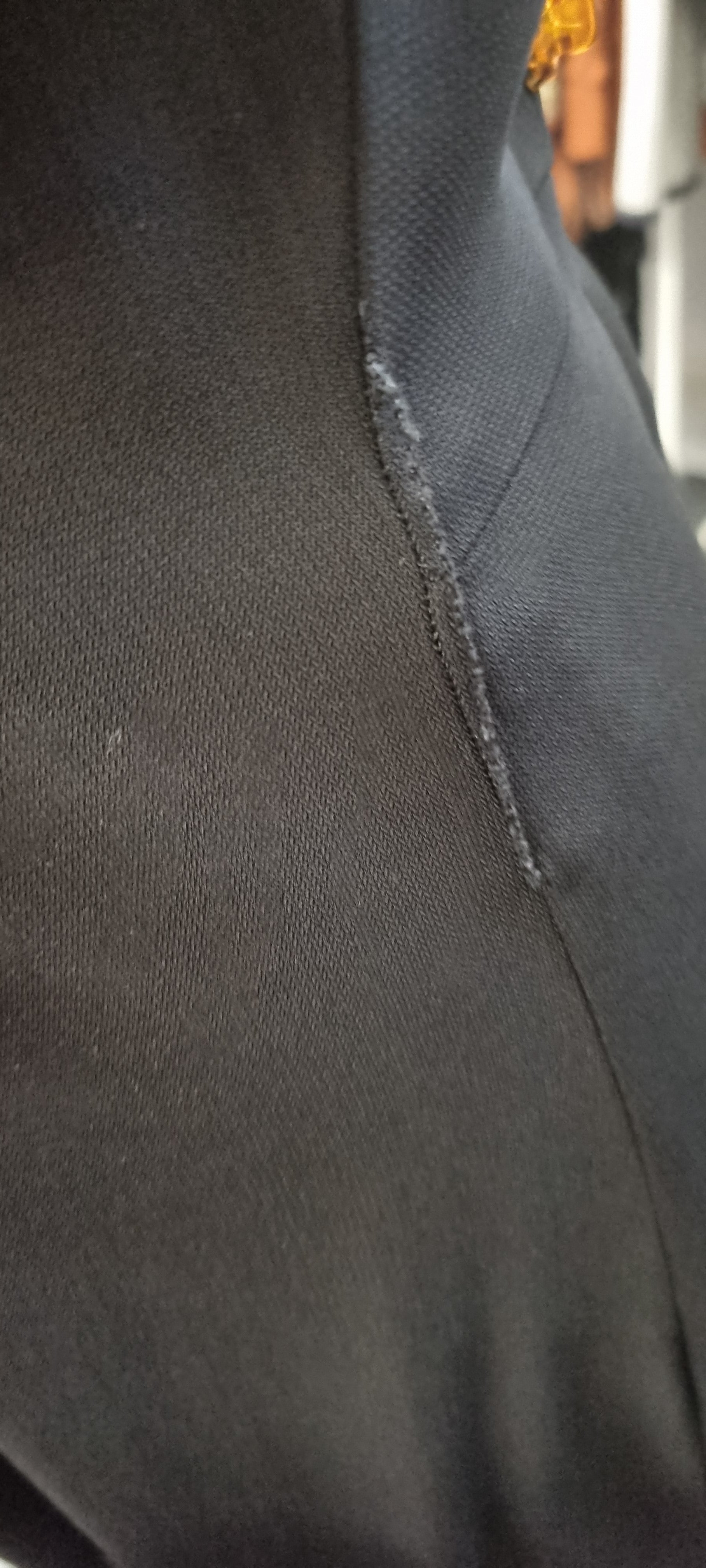 Per Una Speziale black sleeveless frill dress