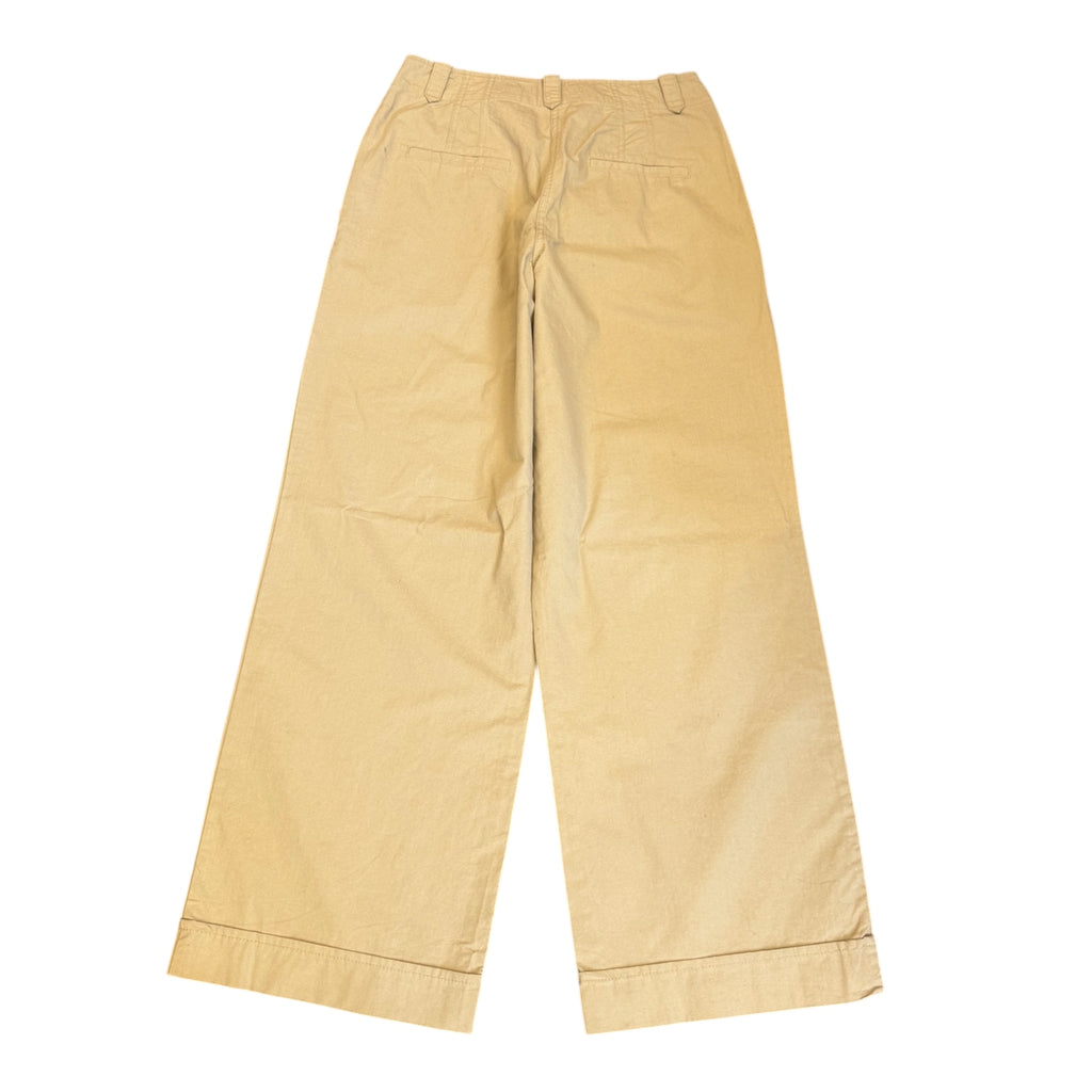 Primark beige wide leg cargo style trousers