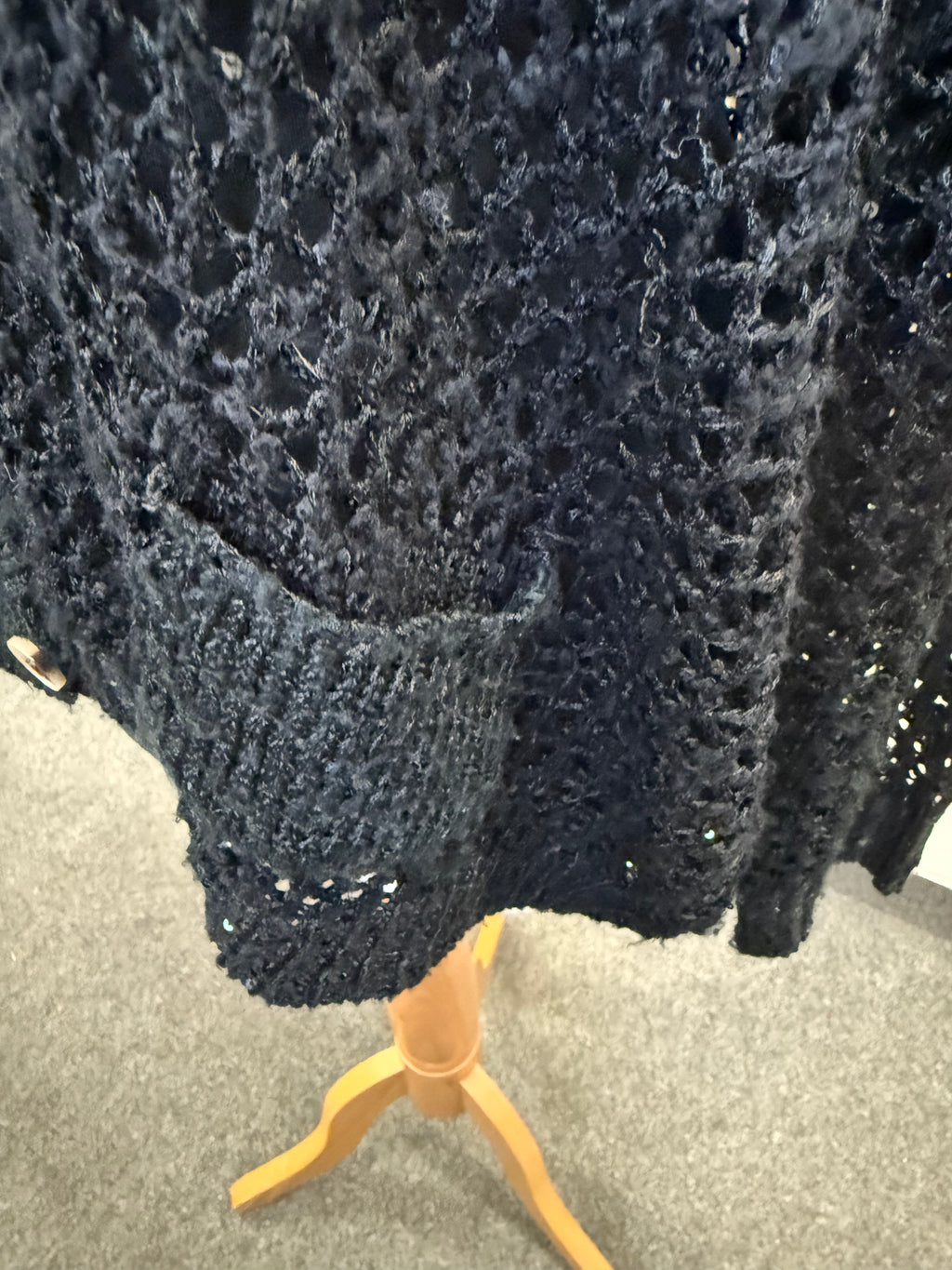 Sophyline crochet sparkle cardigan