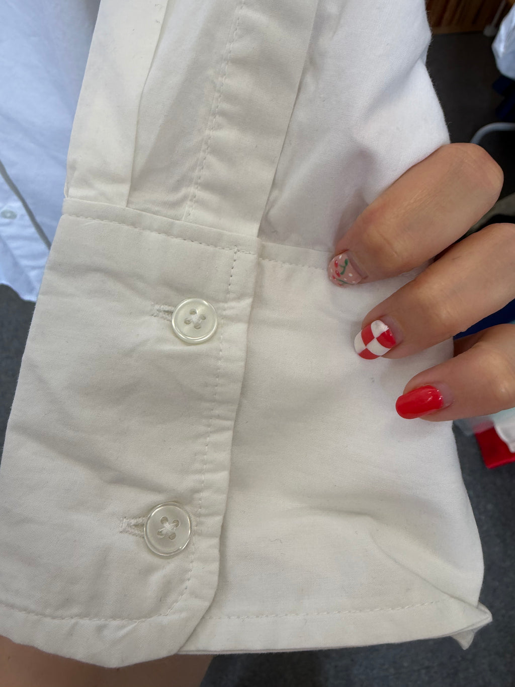 New Look white oversize shirt
