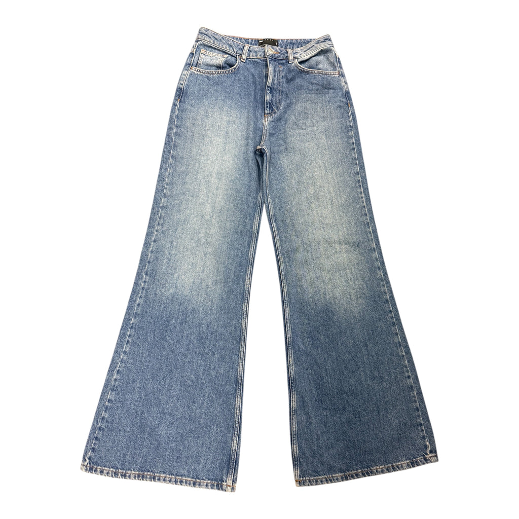 ASOS high rise wide leg jeans
