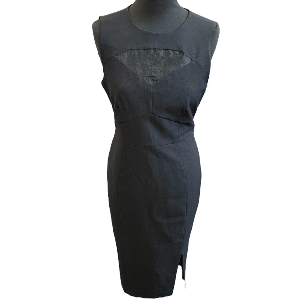 Primark black sleeveless knee length dress