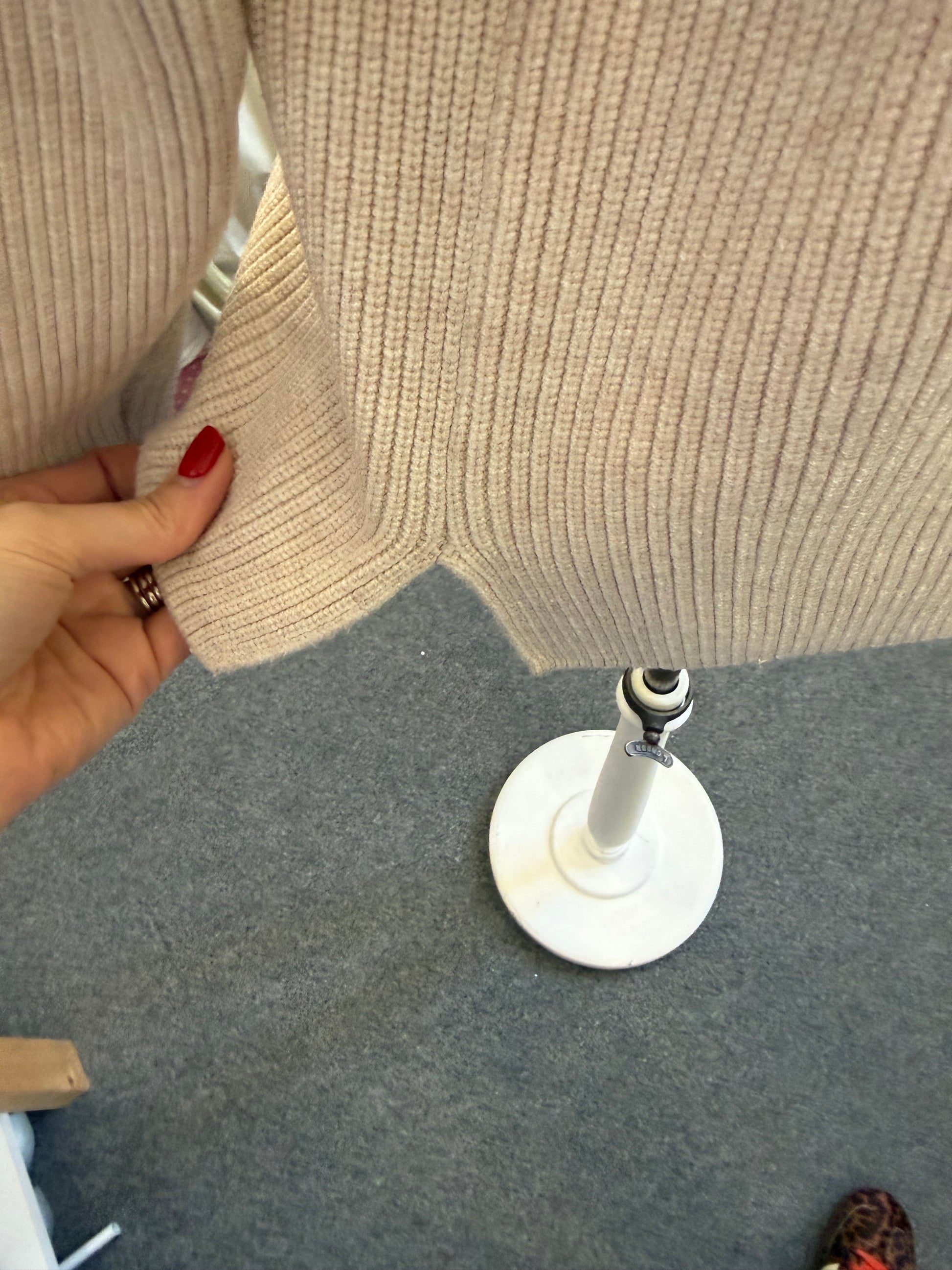 M&S cream knit jumper