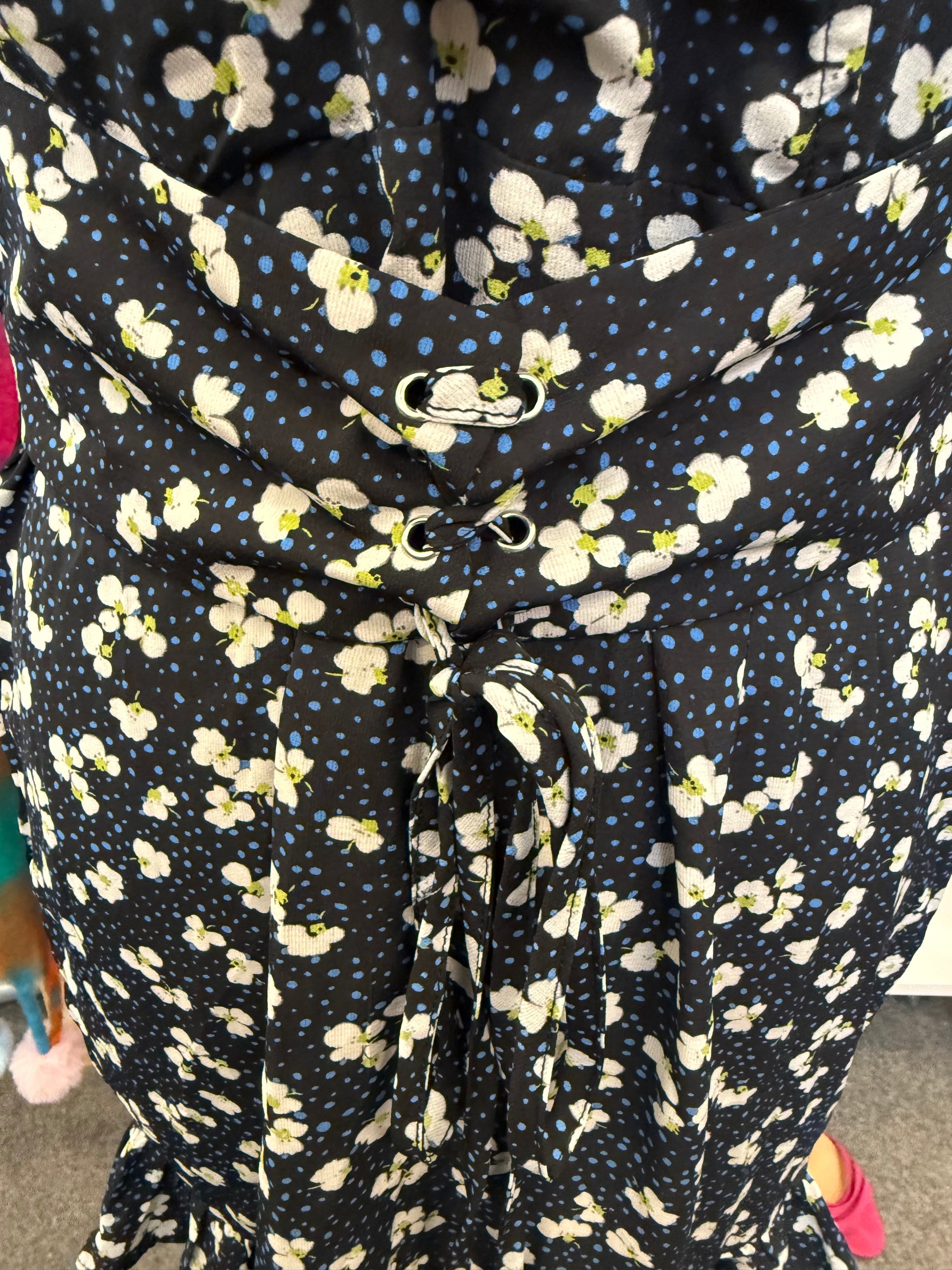 PLT floral mini dress