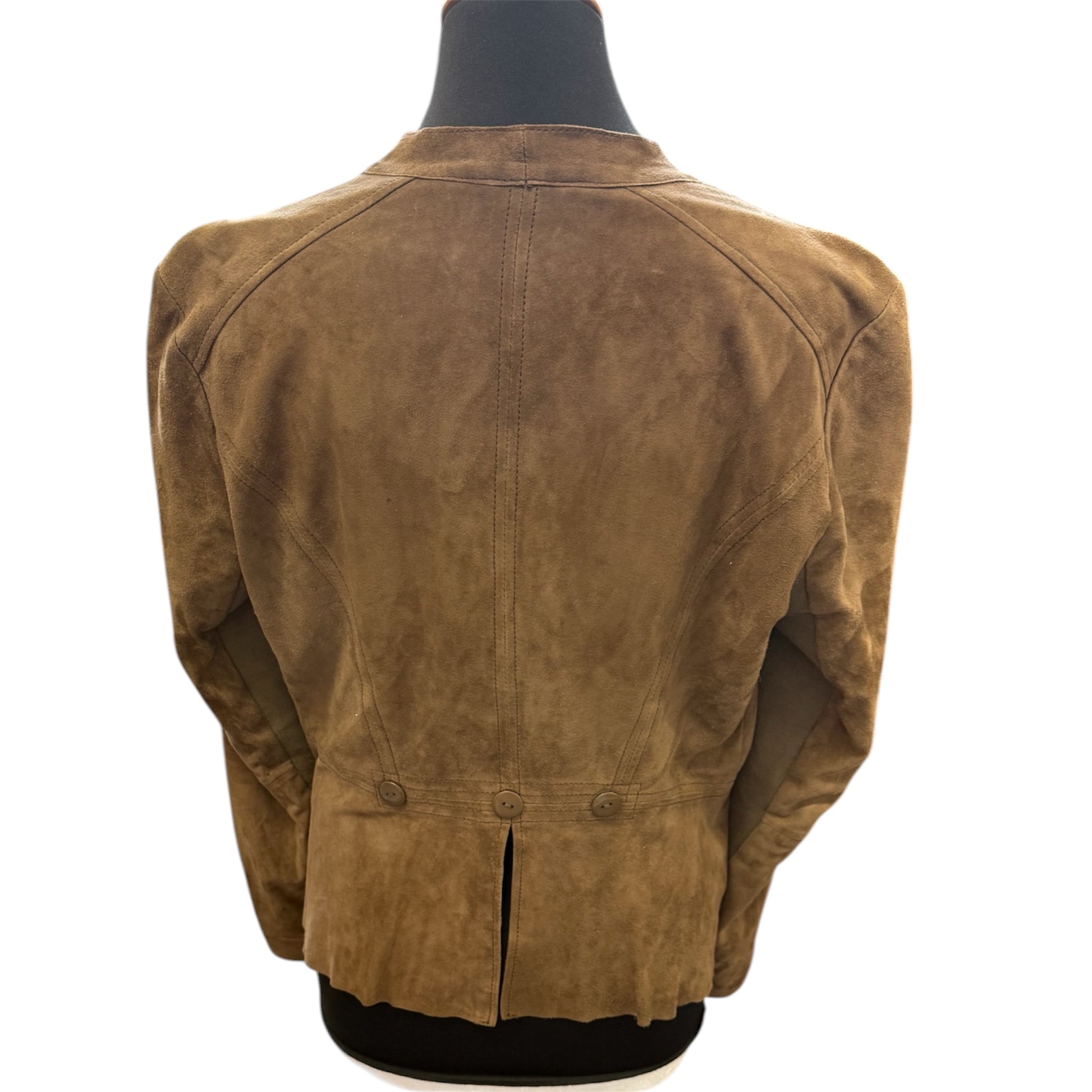 Vintage Onstage Denmark brown button jacket