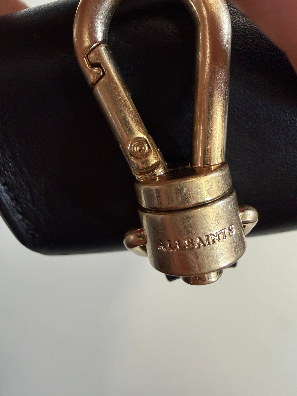 All Saints leather Air Pod case