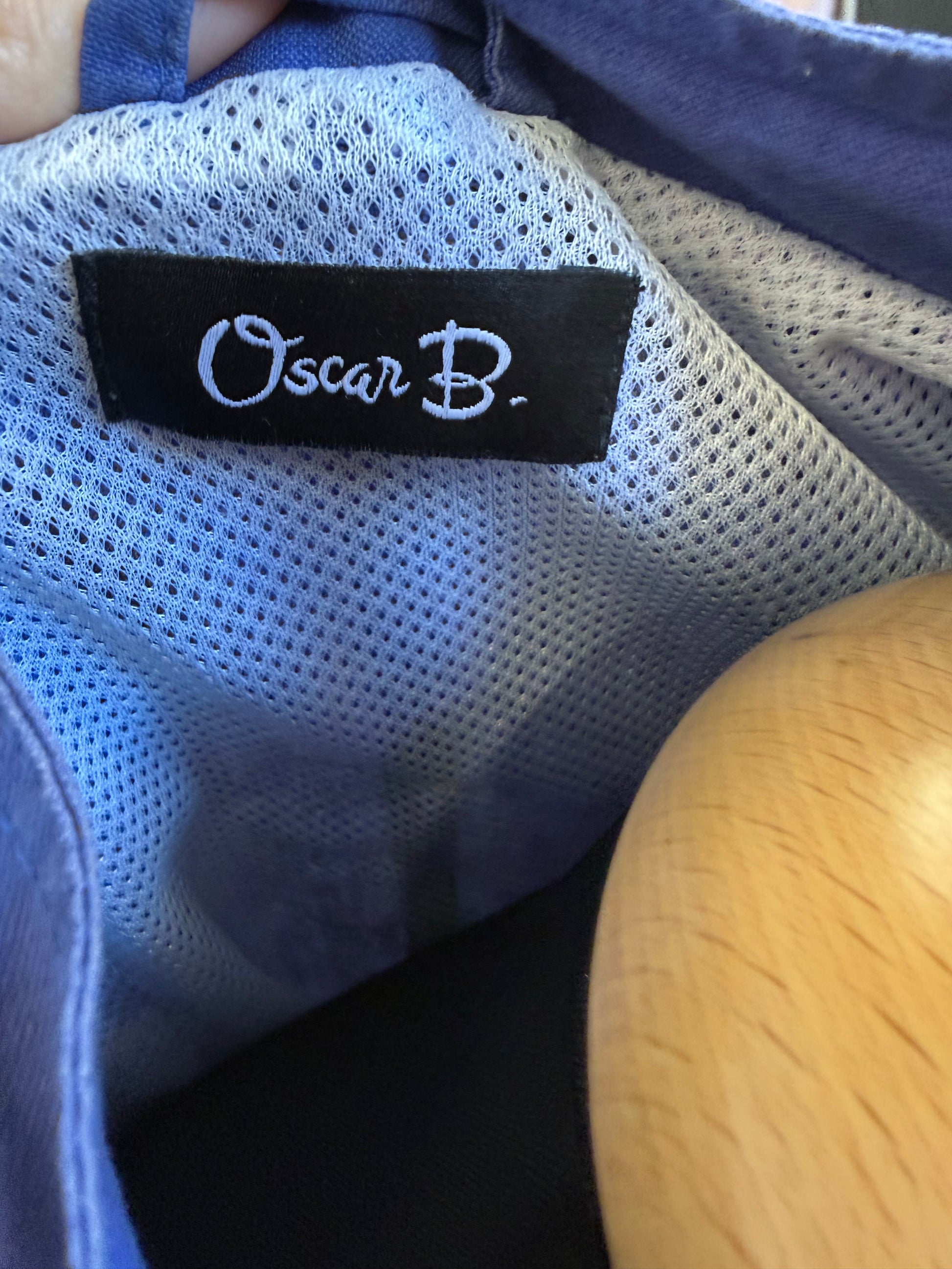 Oscar B blue lightweight jacket