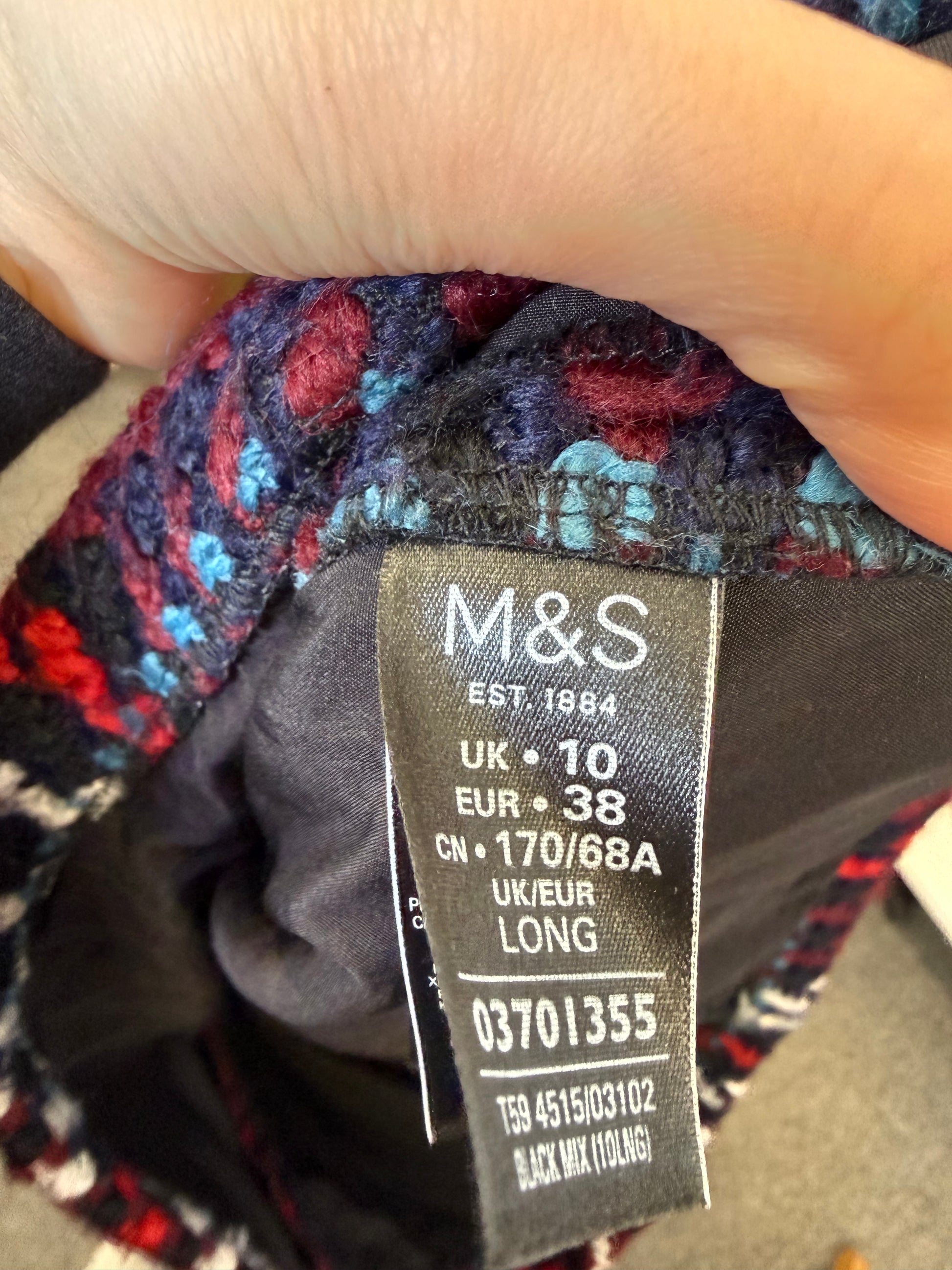 M&S lined woven mini skirt