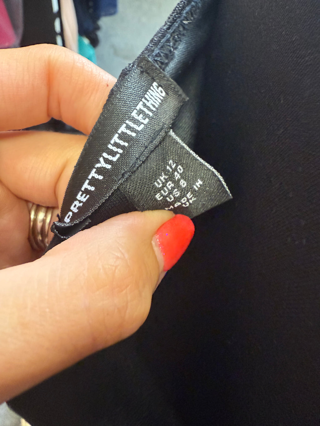 PLT strapless lace dress