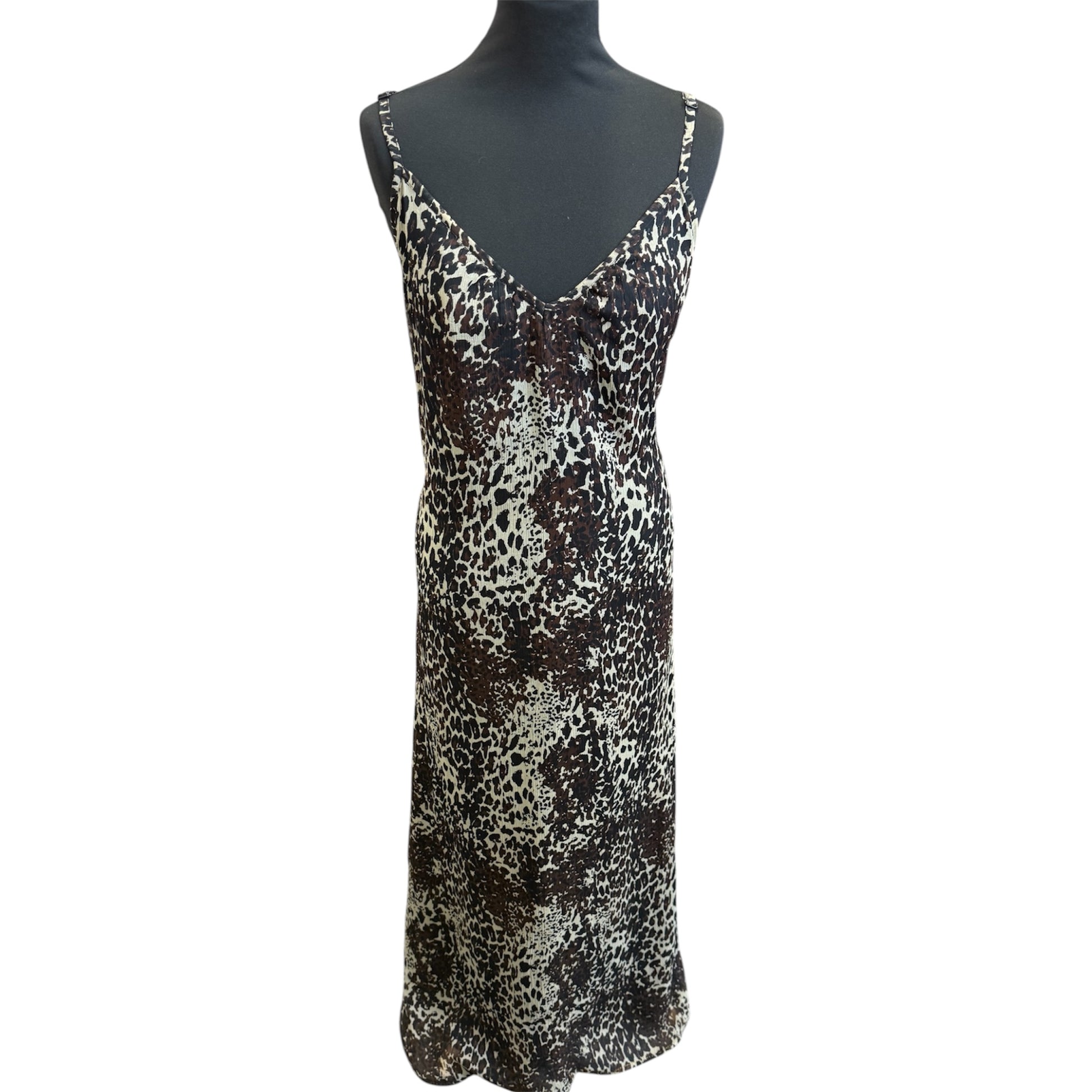 Miss Selfridge animal print maxi dress