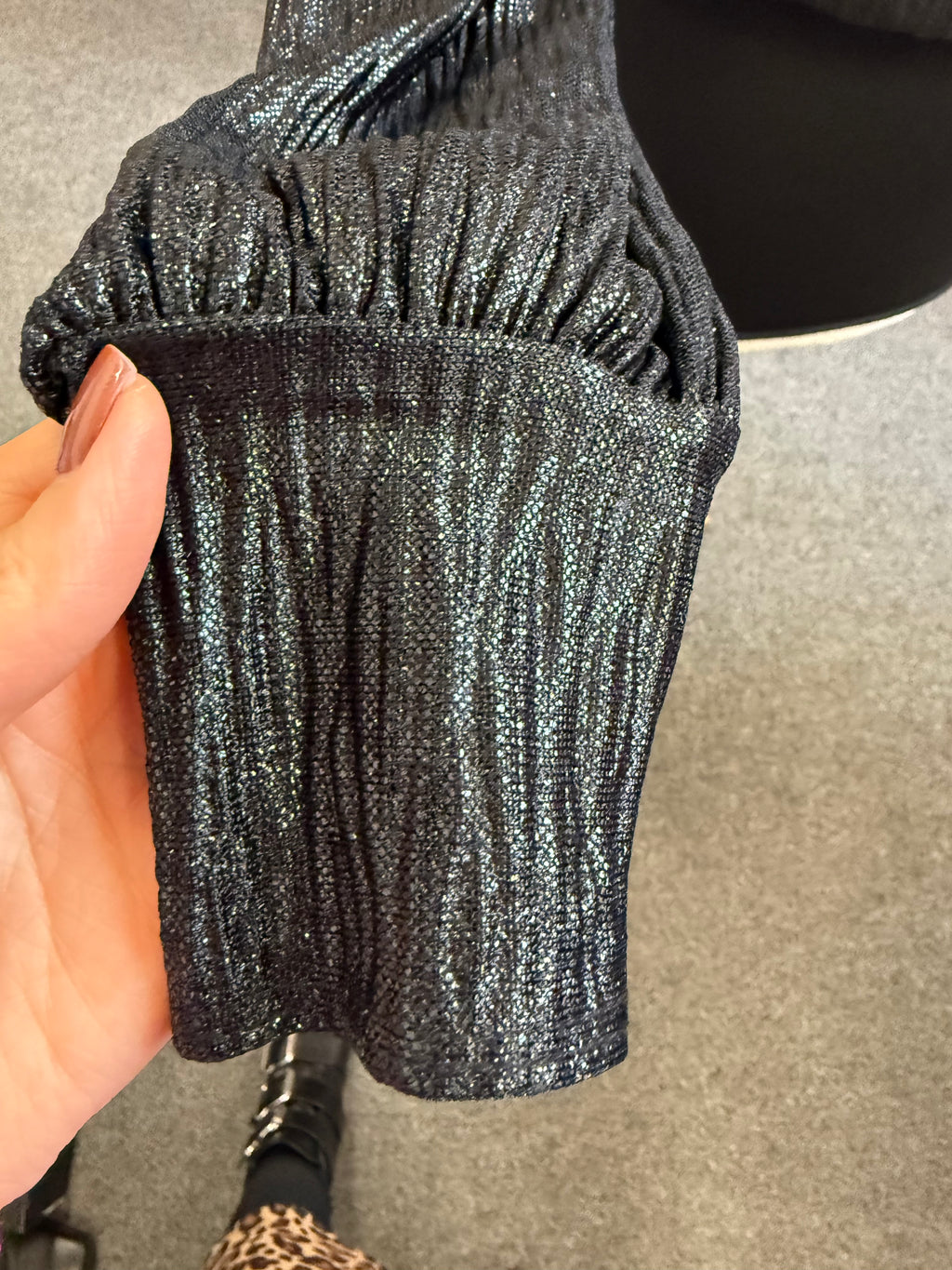 Zara long sleeved sparkle top