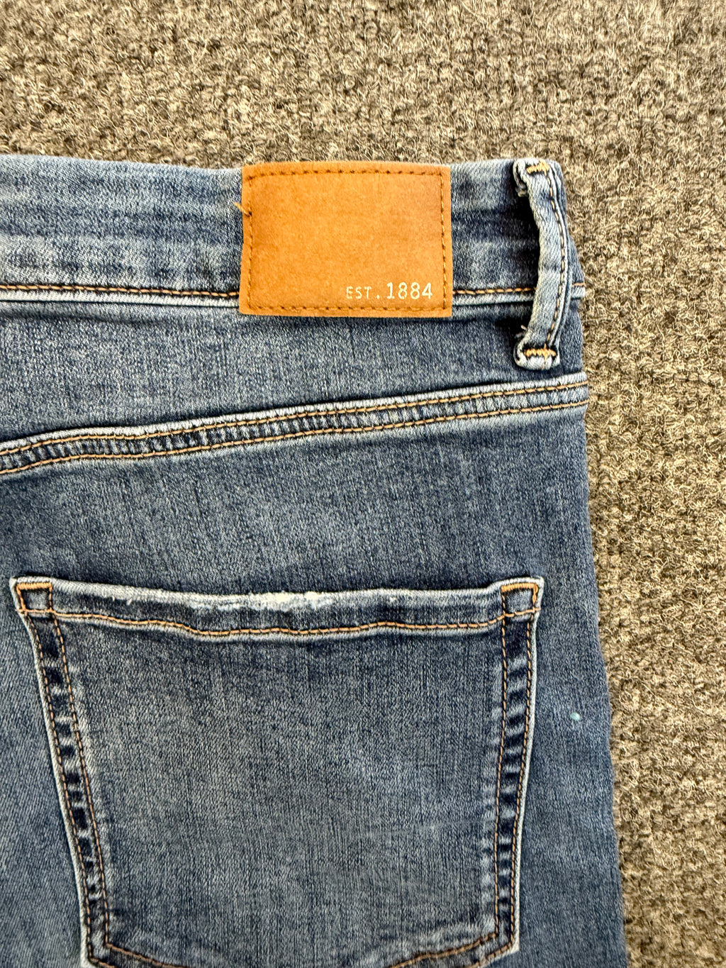 M&S The Supersoft Ivy Skinny frayed bottom jeans