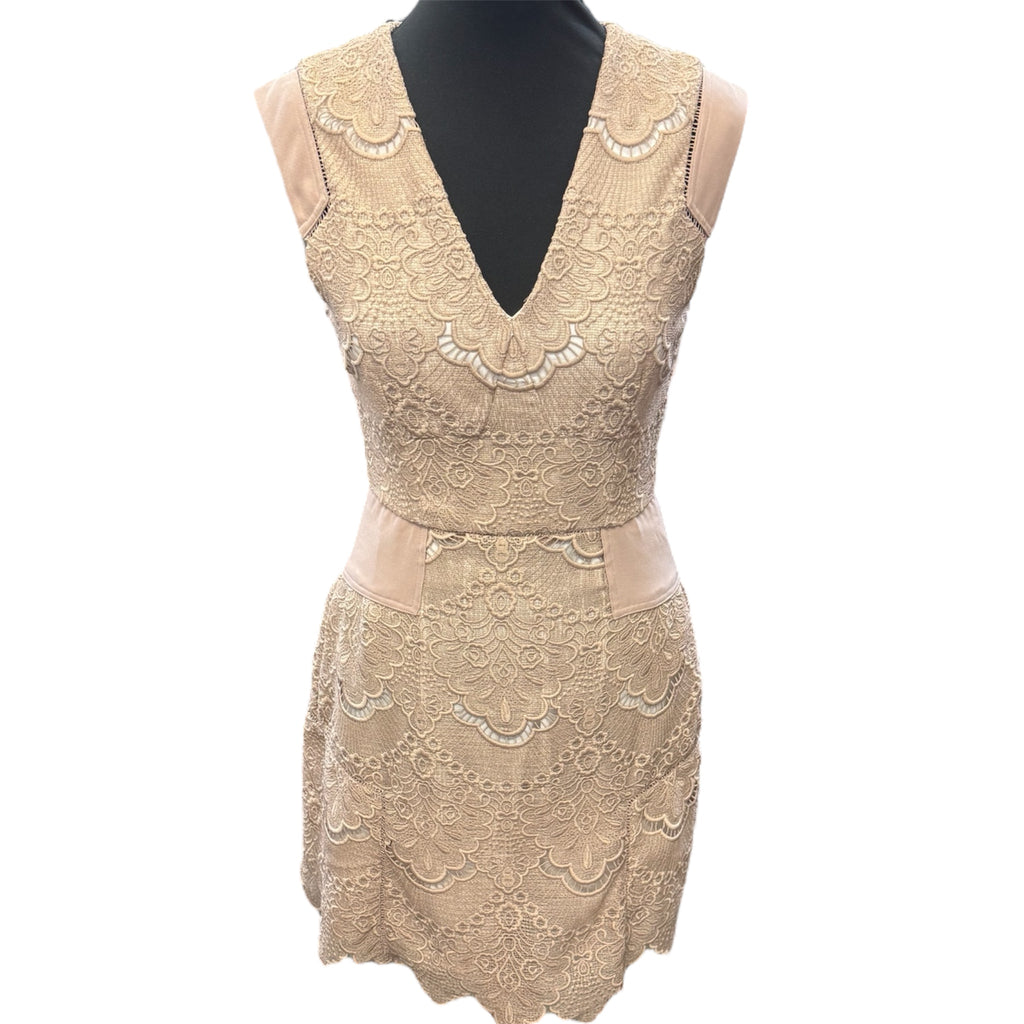 Reiss lace sleeveless occasion dress