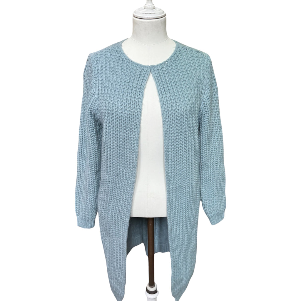 Cotton Traders cable knit detail longline cardigan