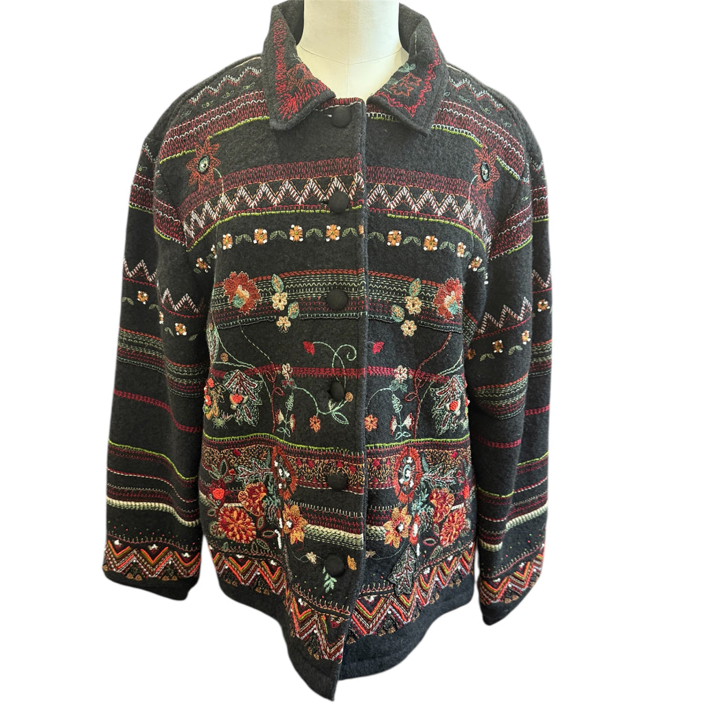 Dash vintage embroidered jacket