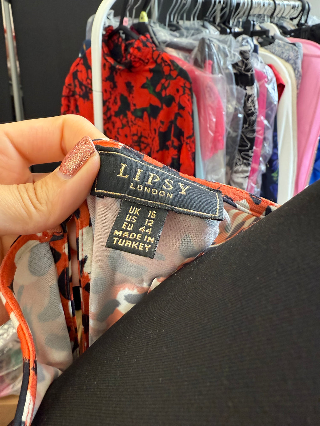 Lipsy knot middle midi dress