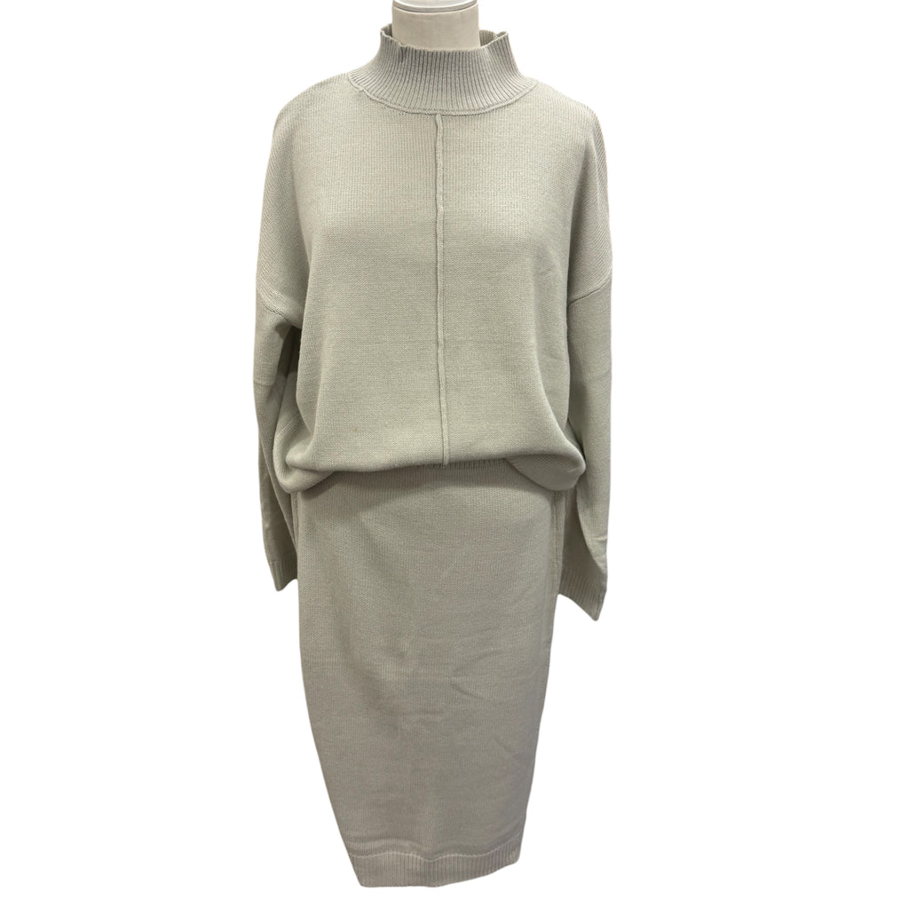 Light grey knit co-ord