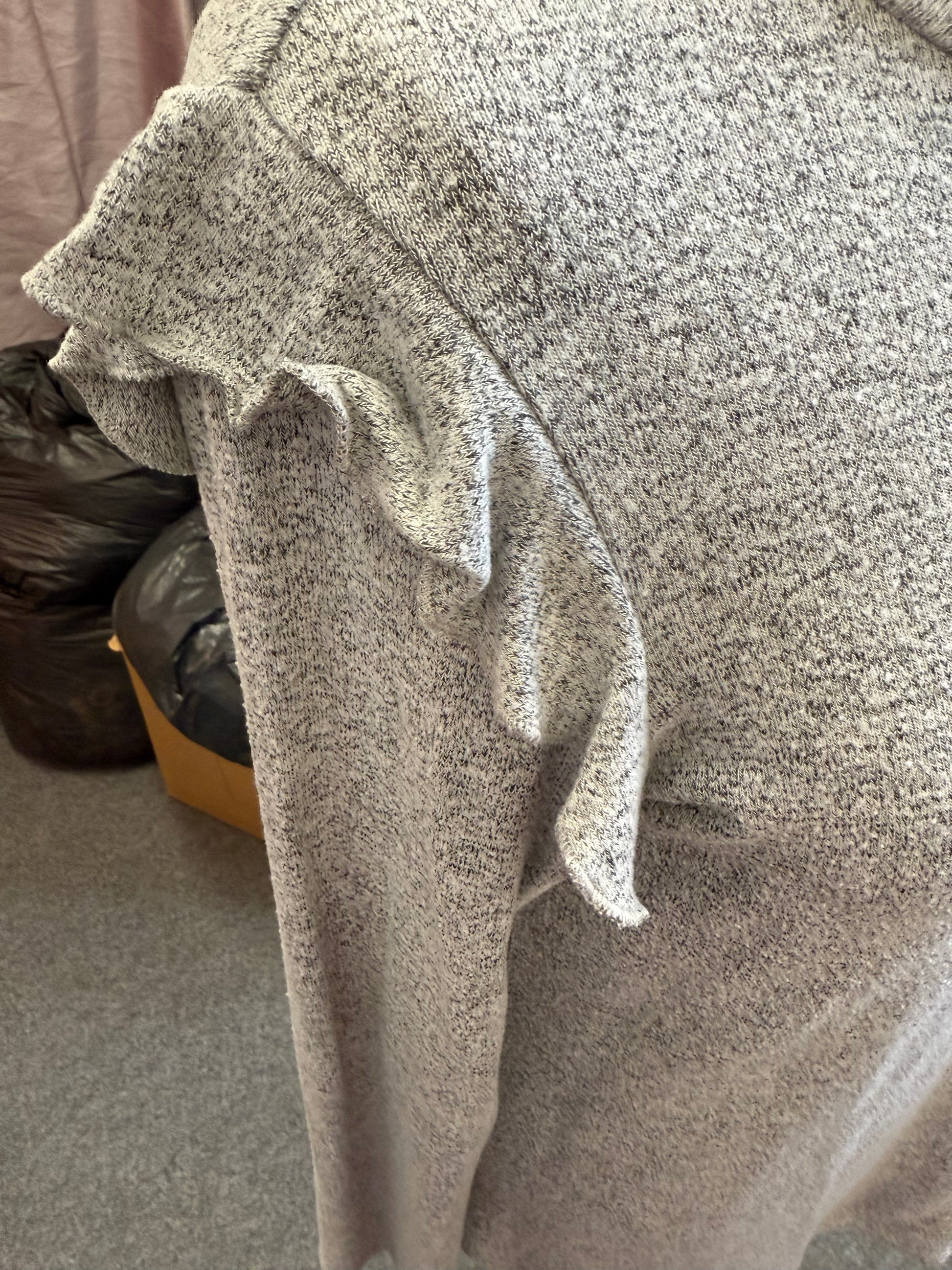 Oasis frill sleeve knitted top