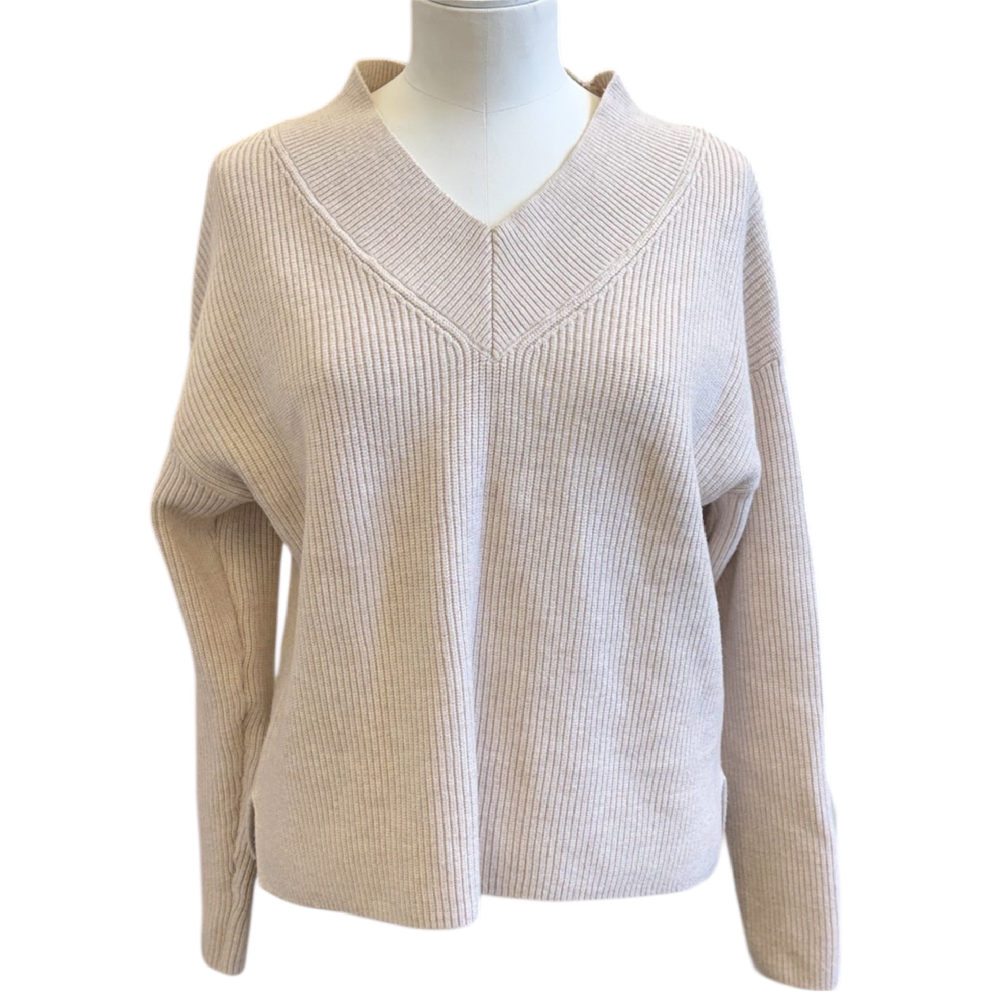 M&S cream knit jumper