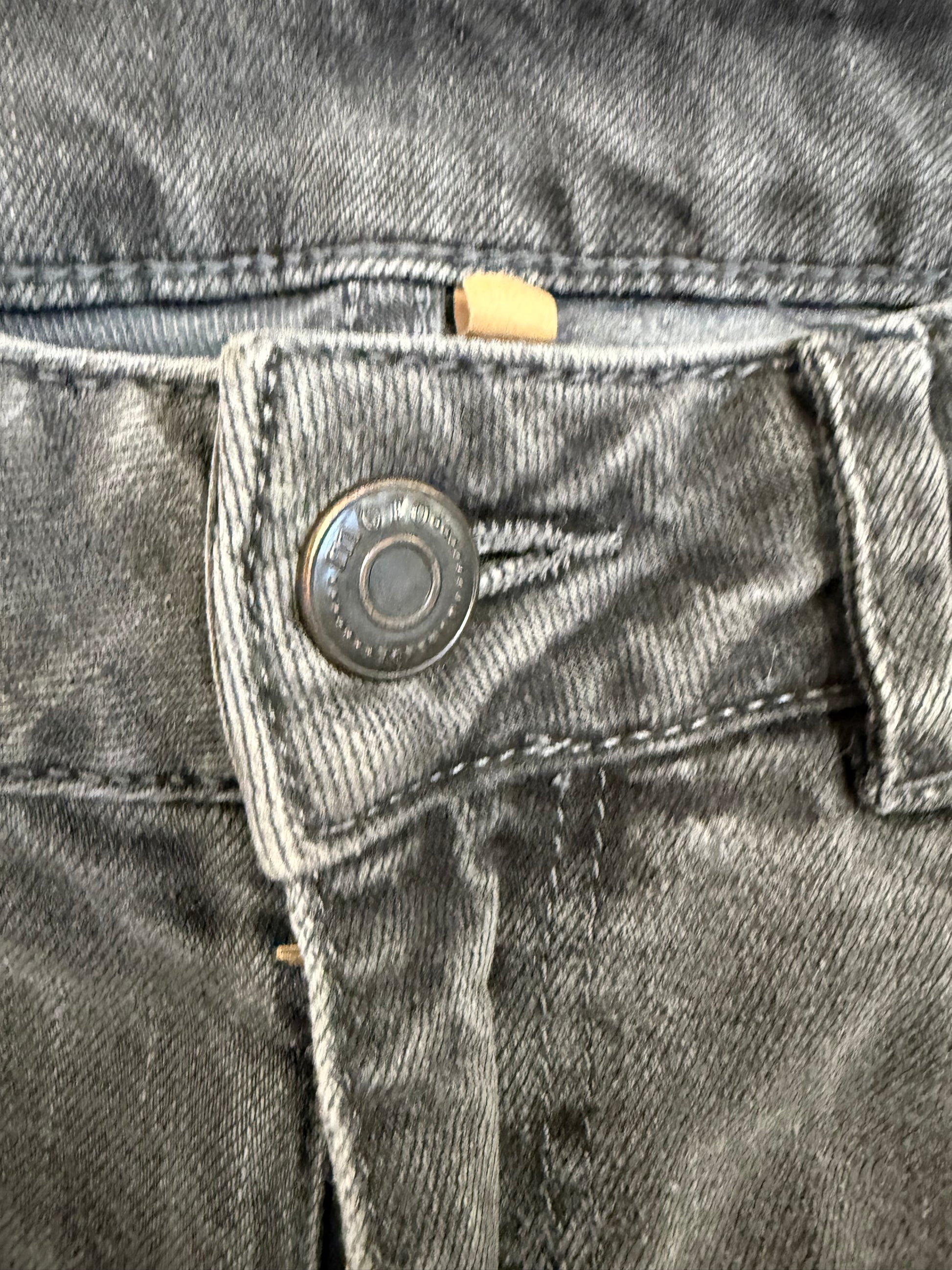 Topshop grey skinny jeans