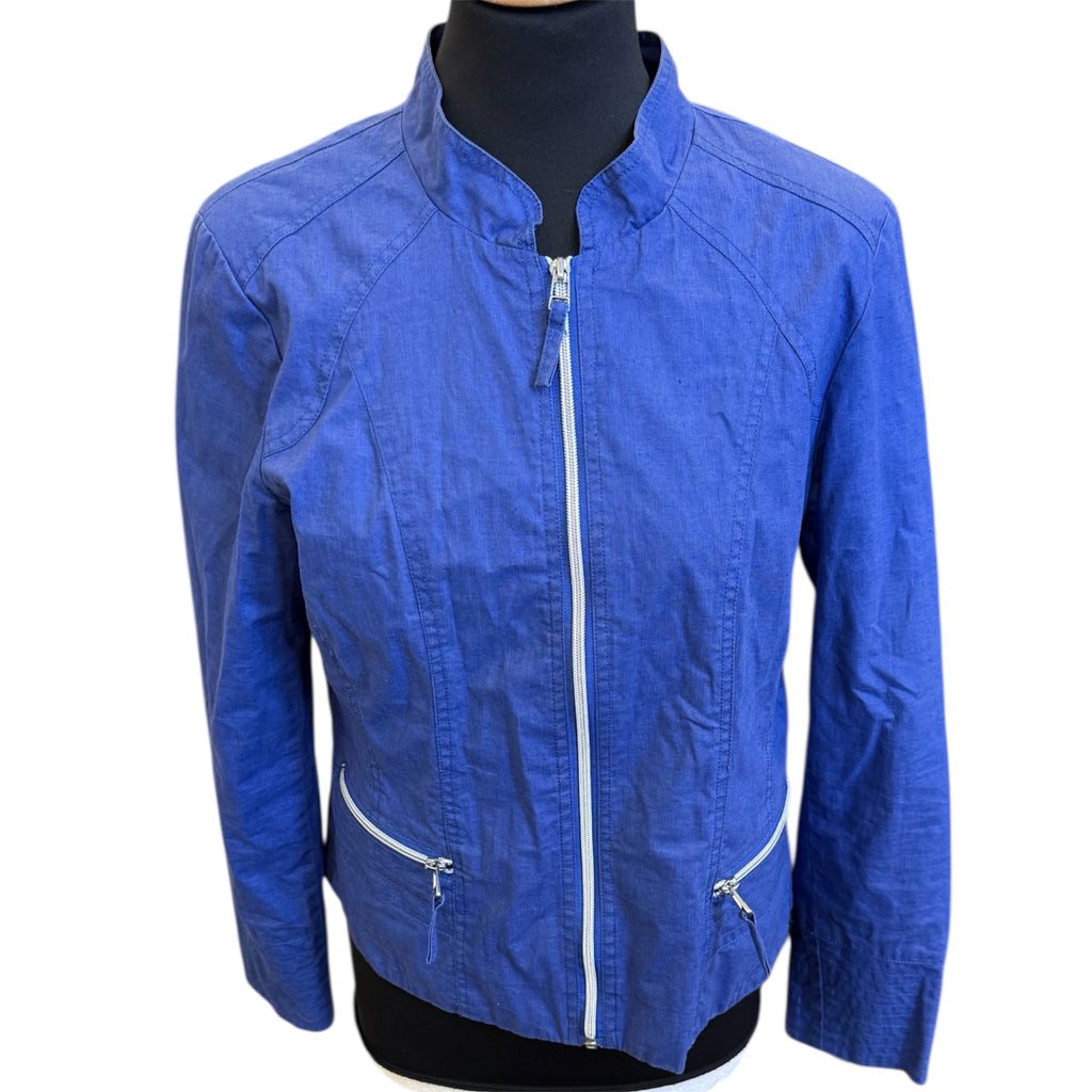 Oscar B blue lightweight jacket