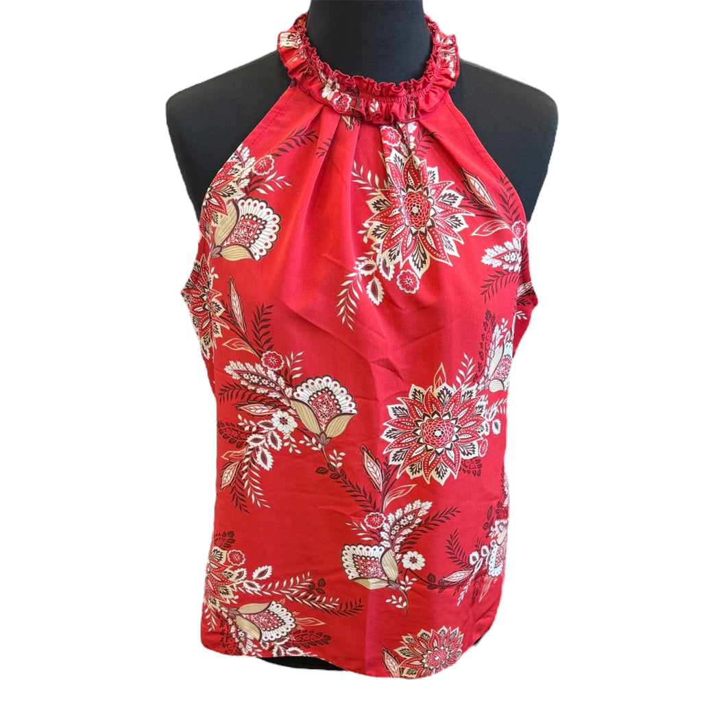 Dorothy Perkins red halter neck top