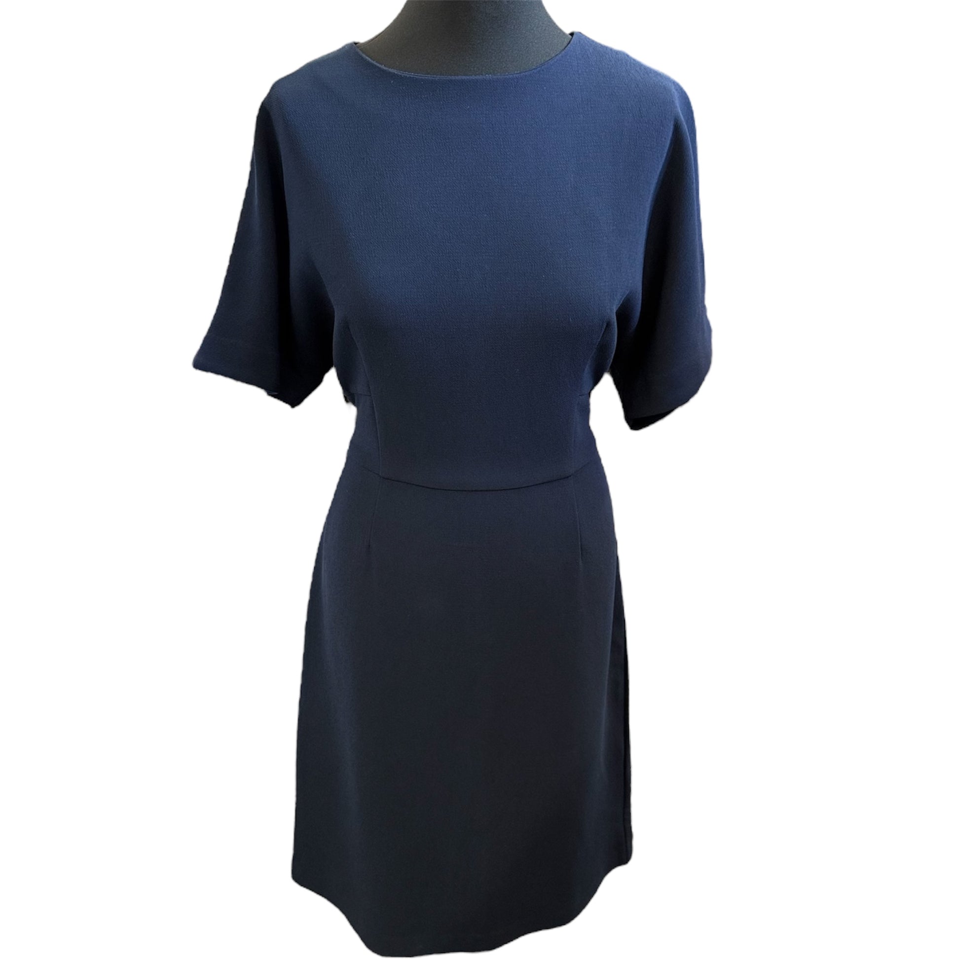 Warehouse navy occasion mini dress