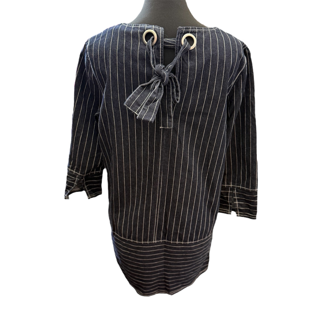 Oliver Bonas denim stripe dress